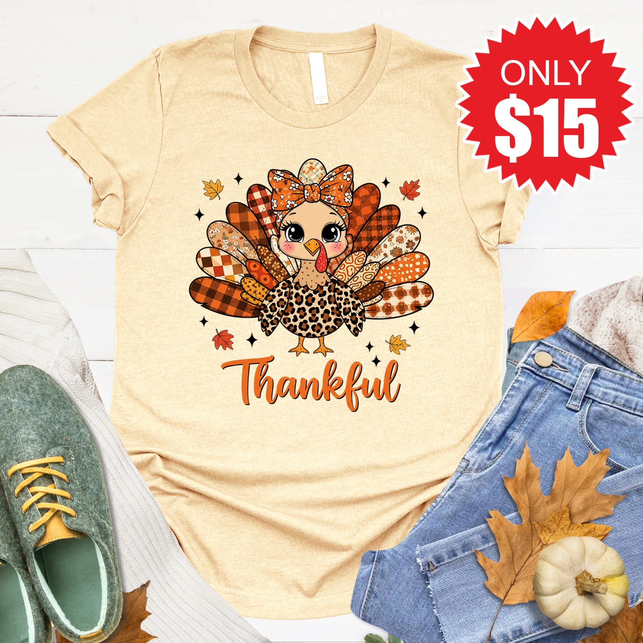 Love in Faith Facebook ad: Christmas Tees Starting at $15!