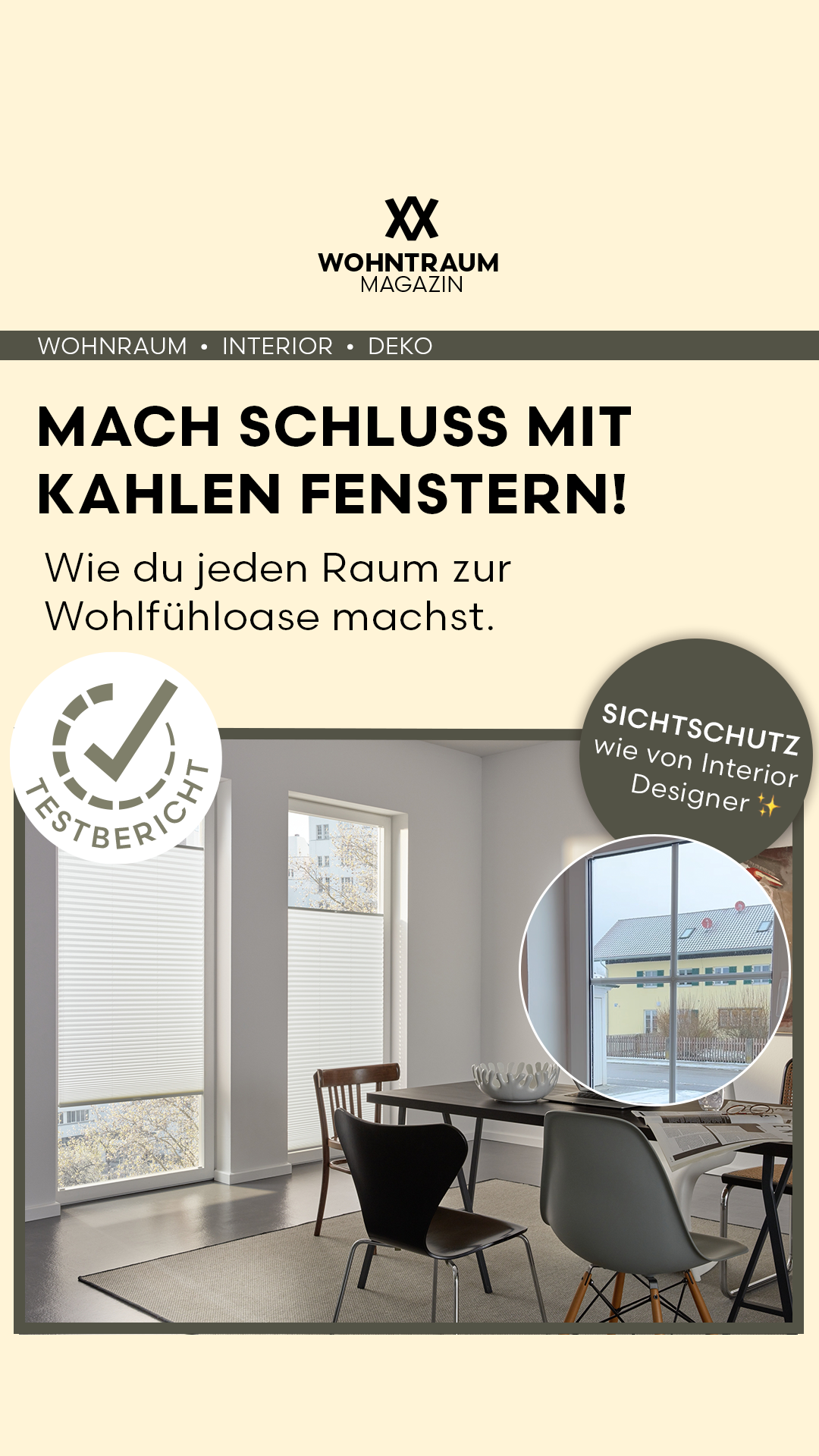 Wohntraum Magazin Facebook ad
