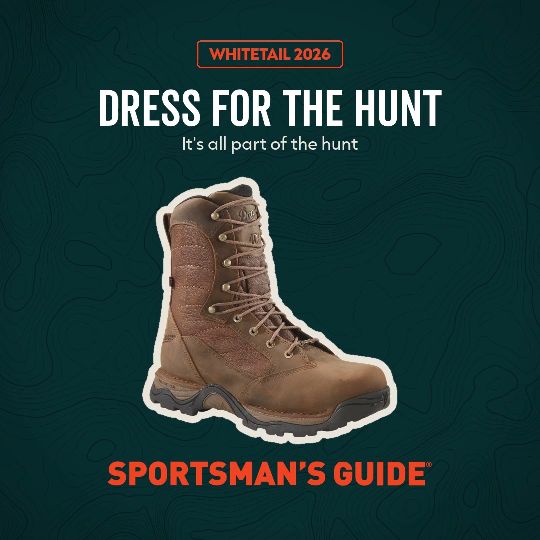 Sportsman's Guide Facebook ad: Dress for the Hunt