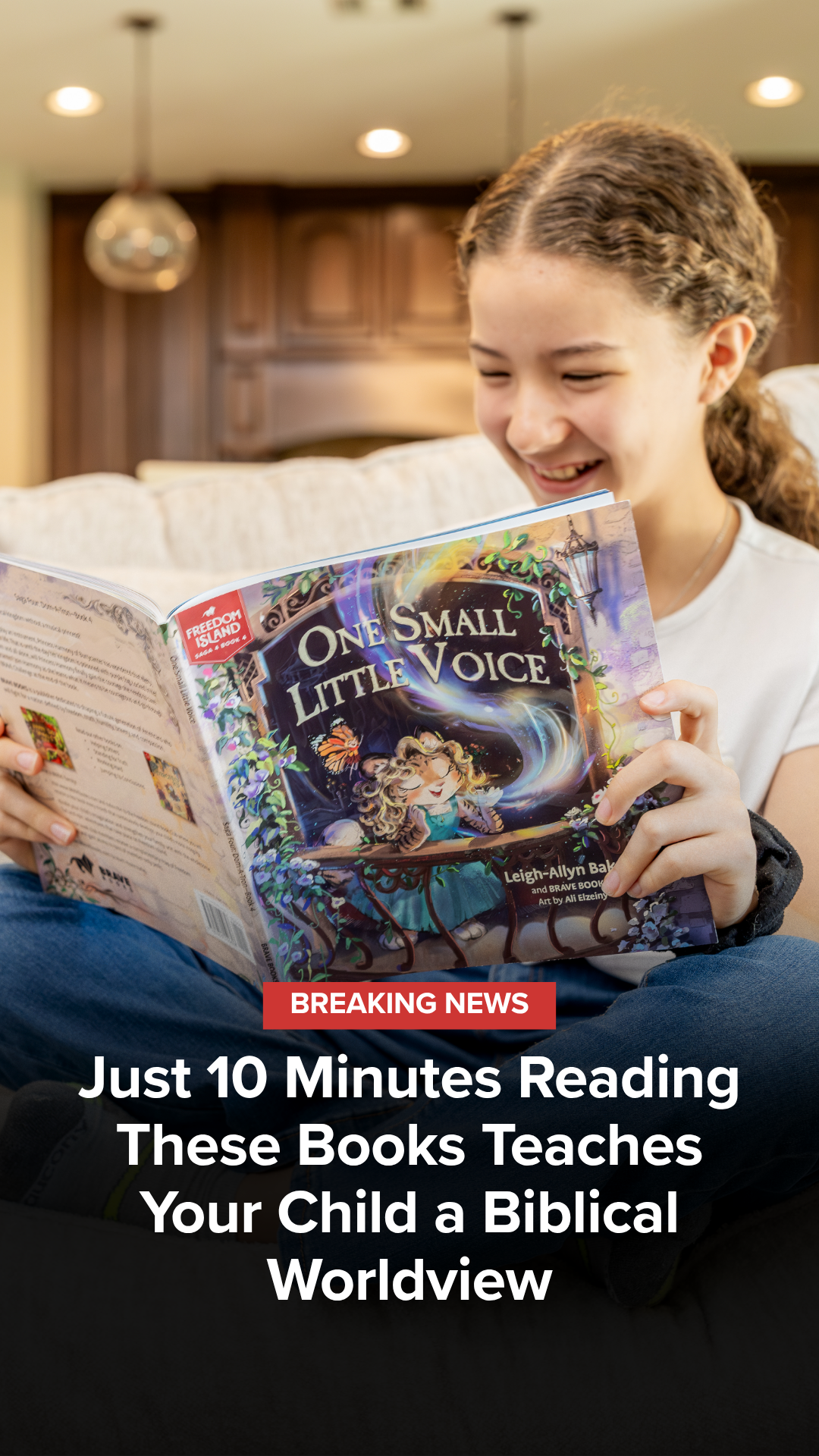 BRAVE Books Facebook ad