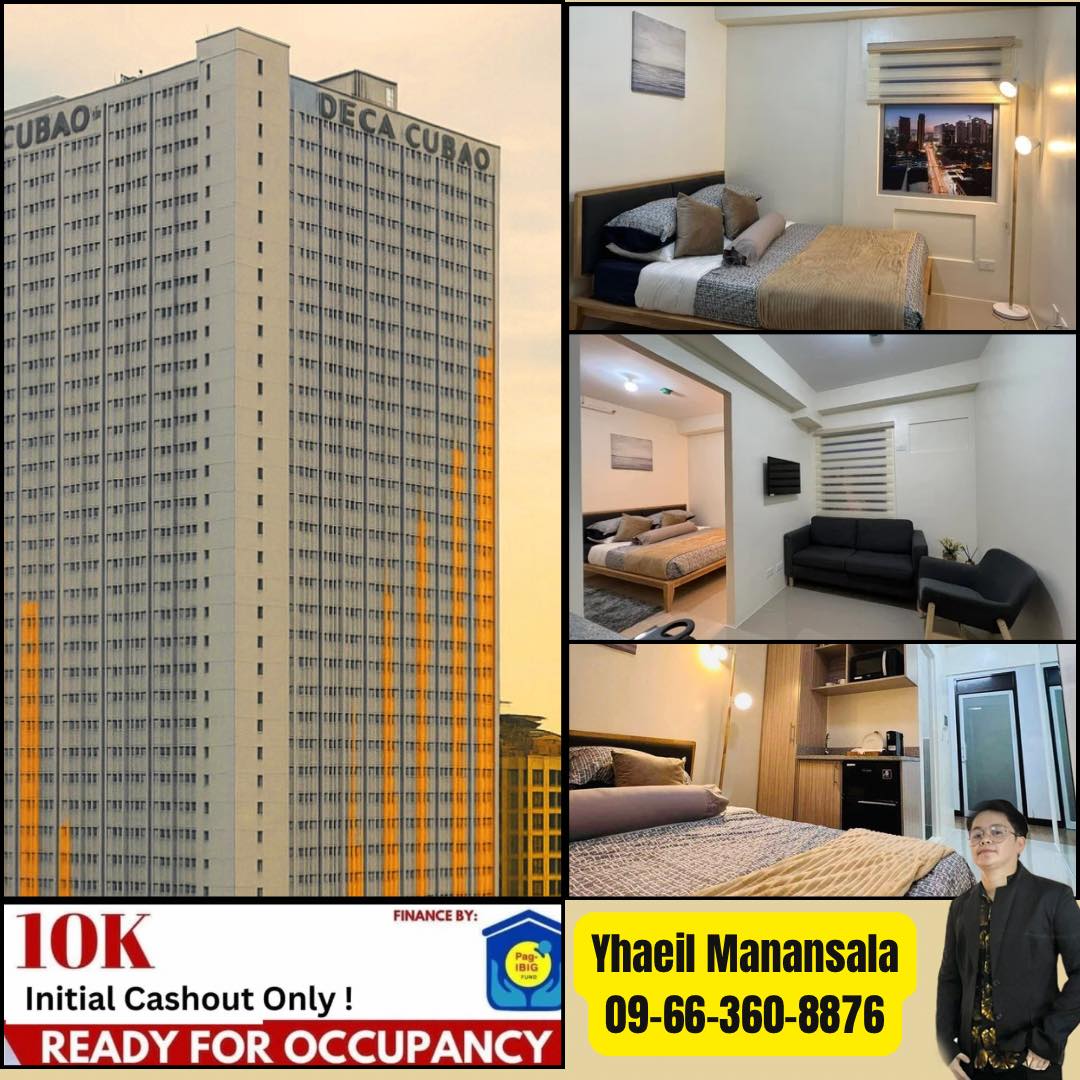 URBAN DECA HOMES agent Yhaeil Facebook ad: HANAP MO BA AY MURANG CONDO UNIT DITO…