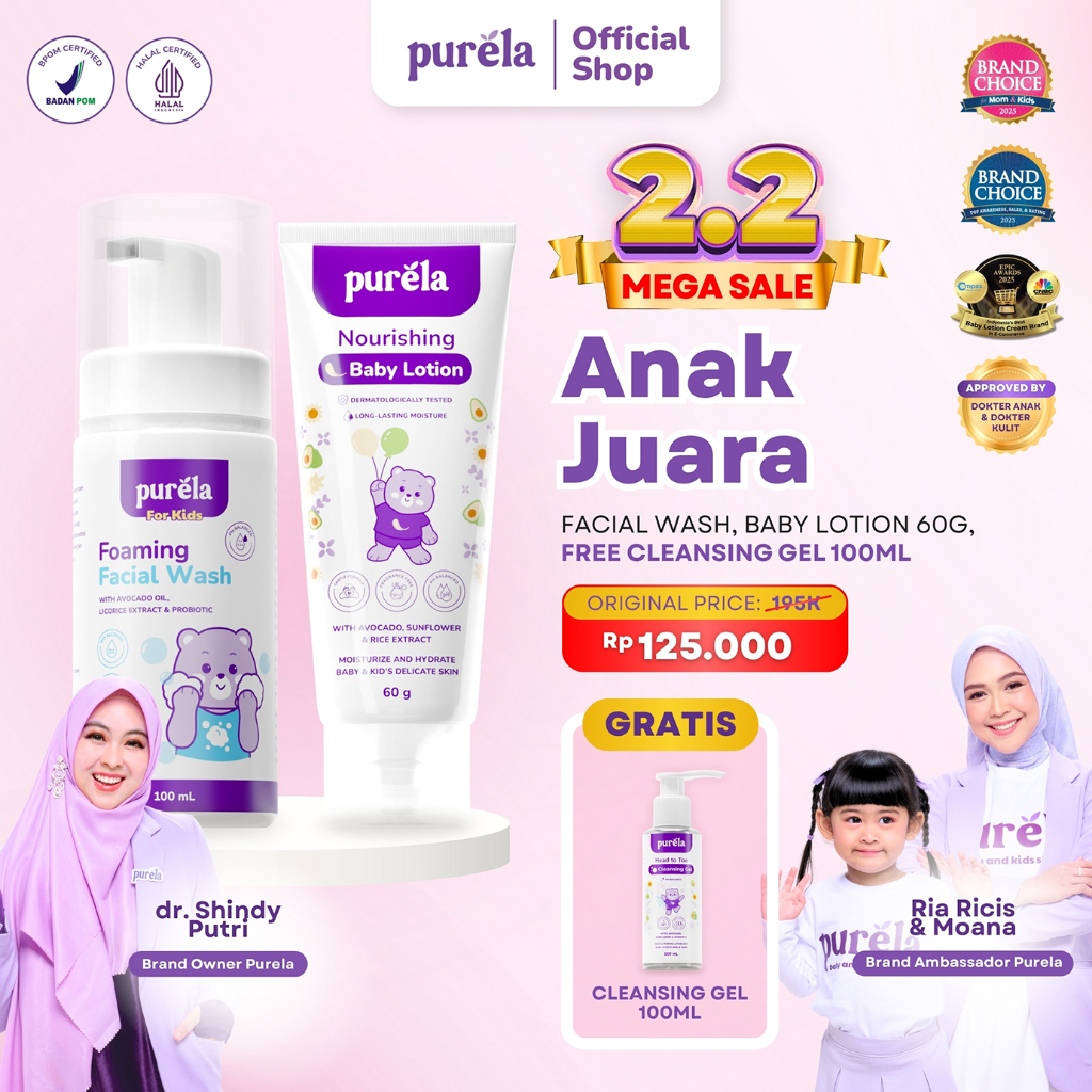 Purela By Reglow Facebook ad