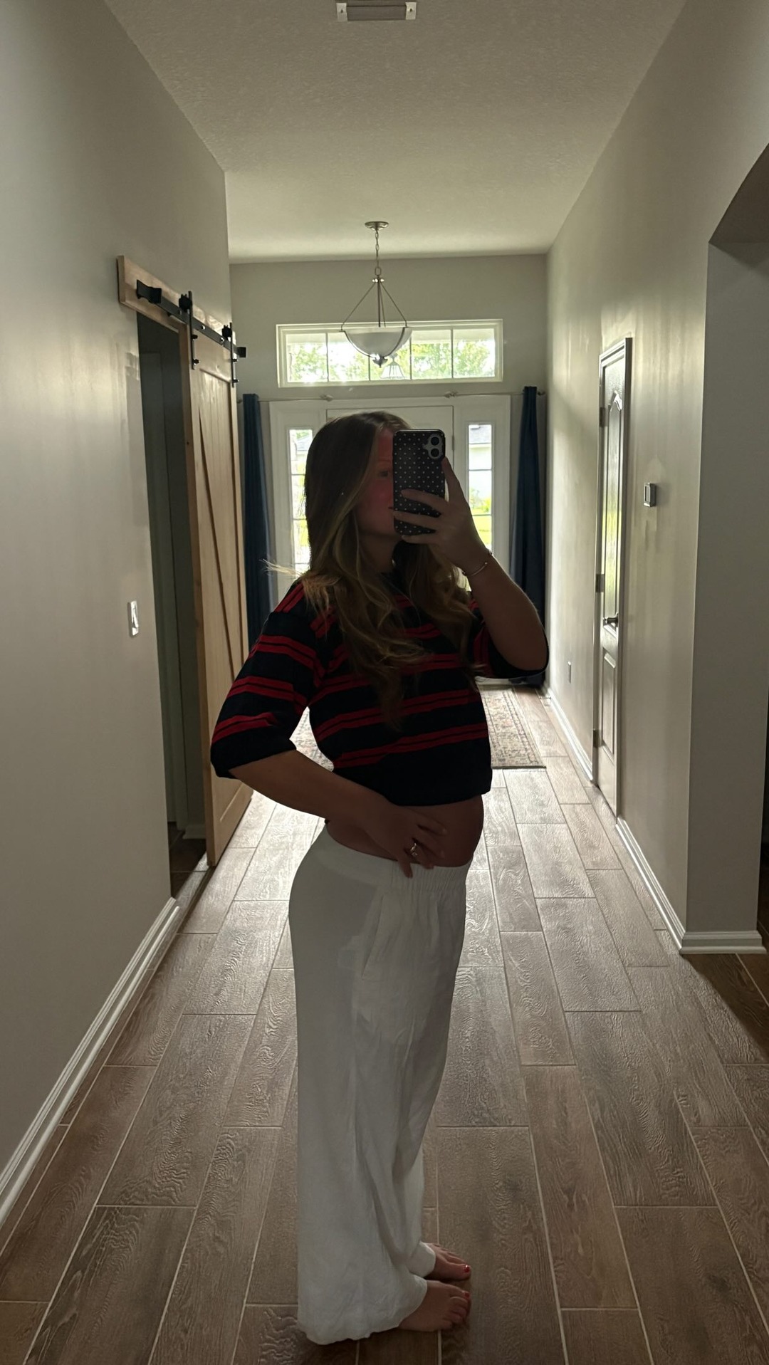 Avery Sweatt Facebook ad: a slow morning at home!