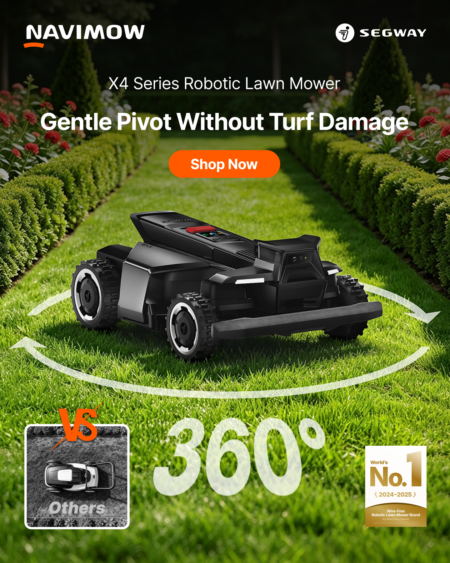 Segway Navimow Facebook ad from Jun 25, 2026