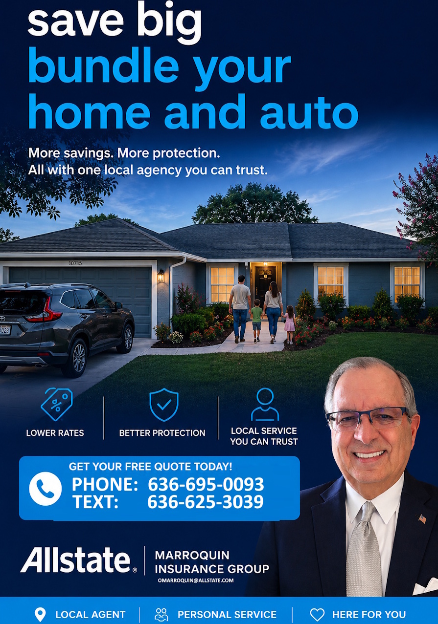 Oscar Marroquin: Allstate Insurance Facebook ad: Bundle & Save with a Local Agent