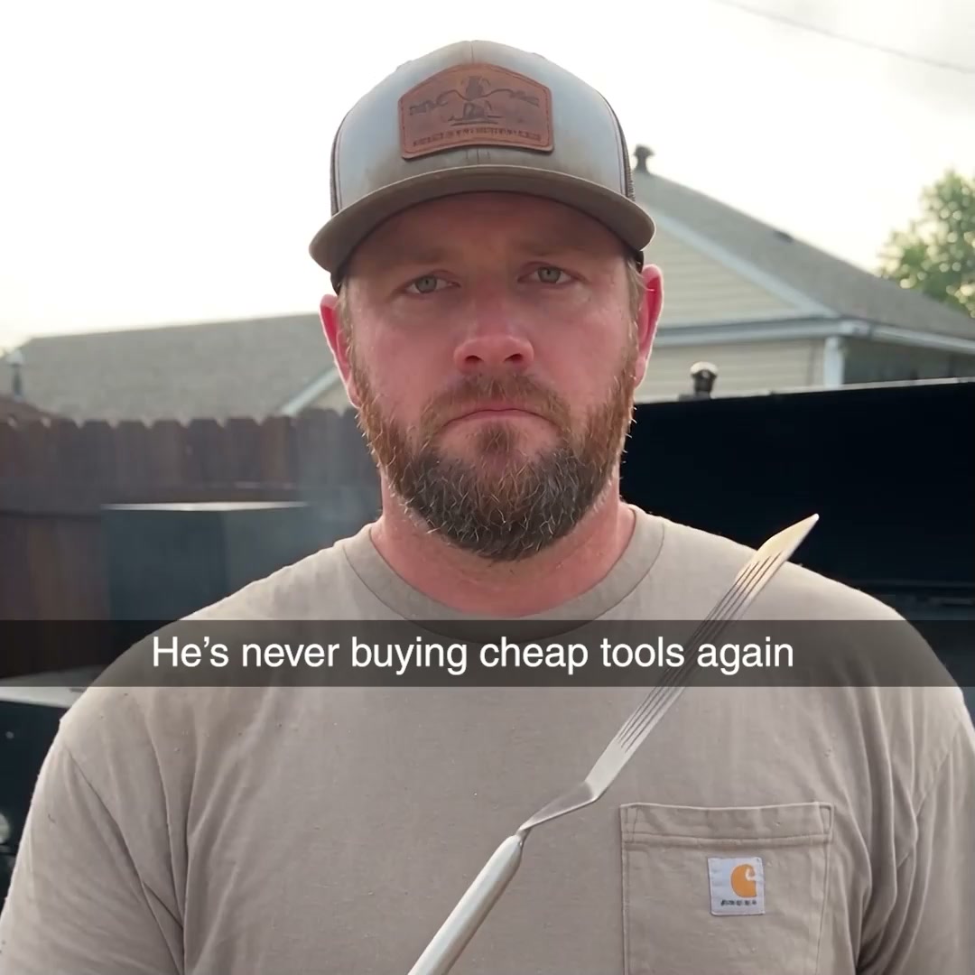 Dalstrong Facebook ad: FOR WHOEVER RUNS THE FIRE.