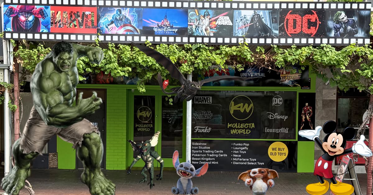 Kollecta World Facebook ad: Pop Culture collectibles store based in Port Adelaide