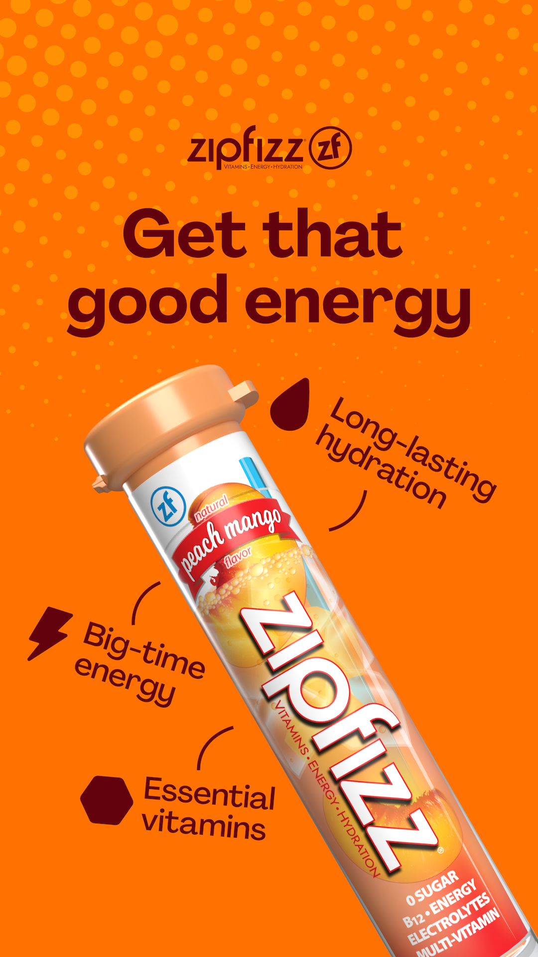 Zipfizz Facebook ad
