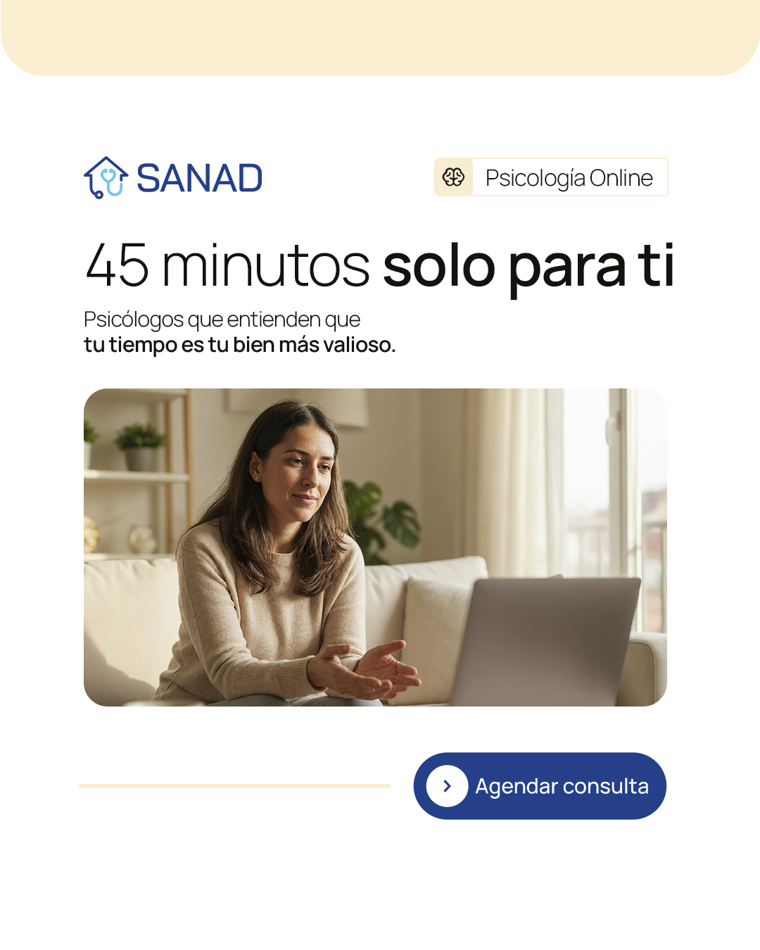 SANAD - Chile Facebook ad