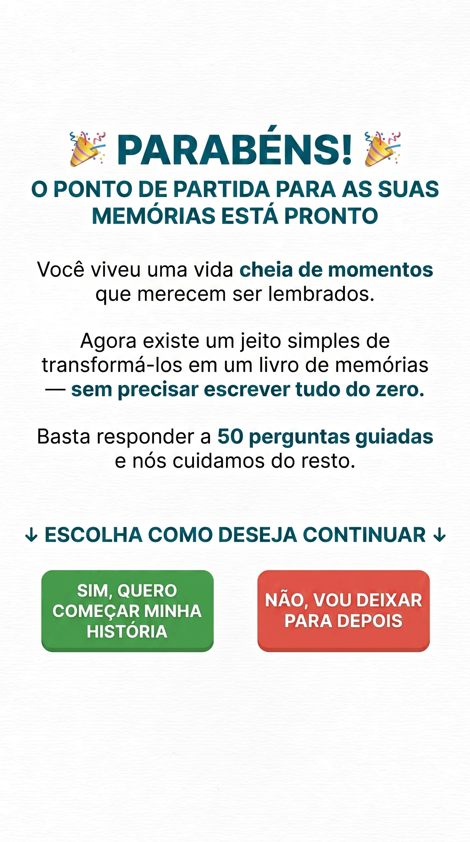 Memowrite Facebook ad