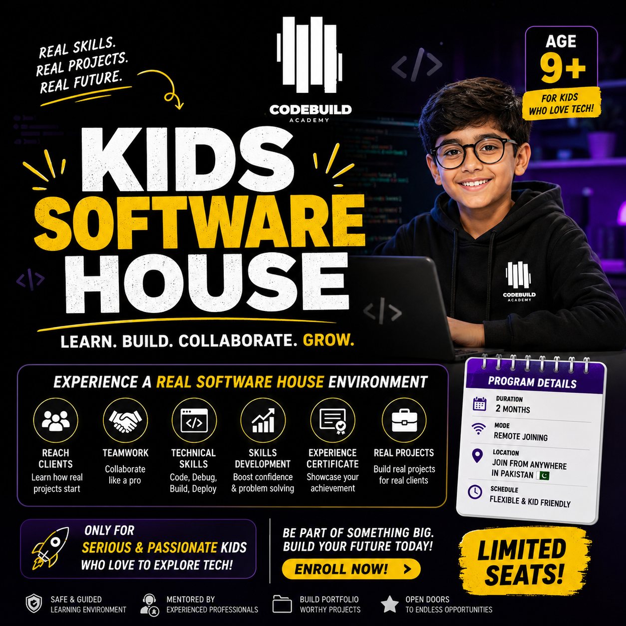 Codebuild Facebook ad