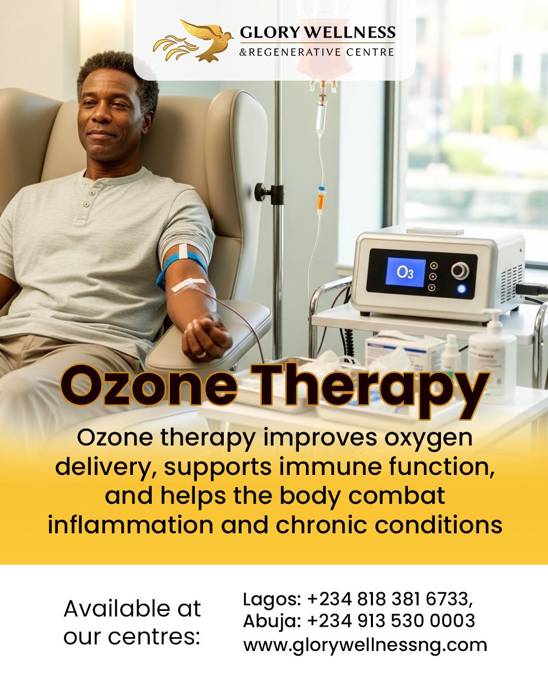 Glory Wellness & Regenerative Centre Facebook ad
