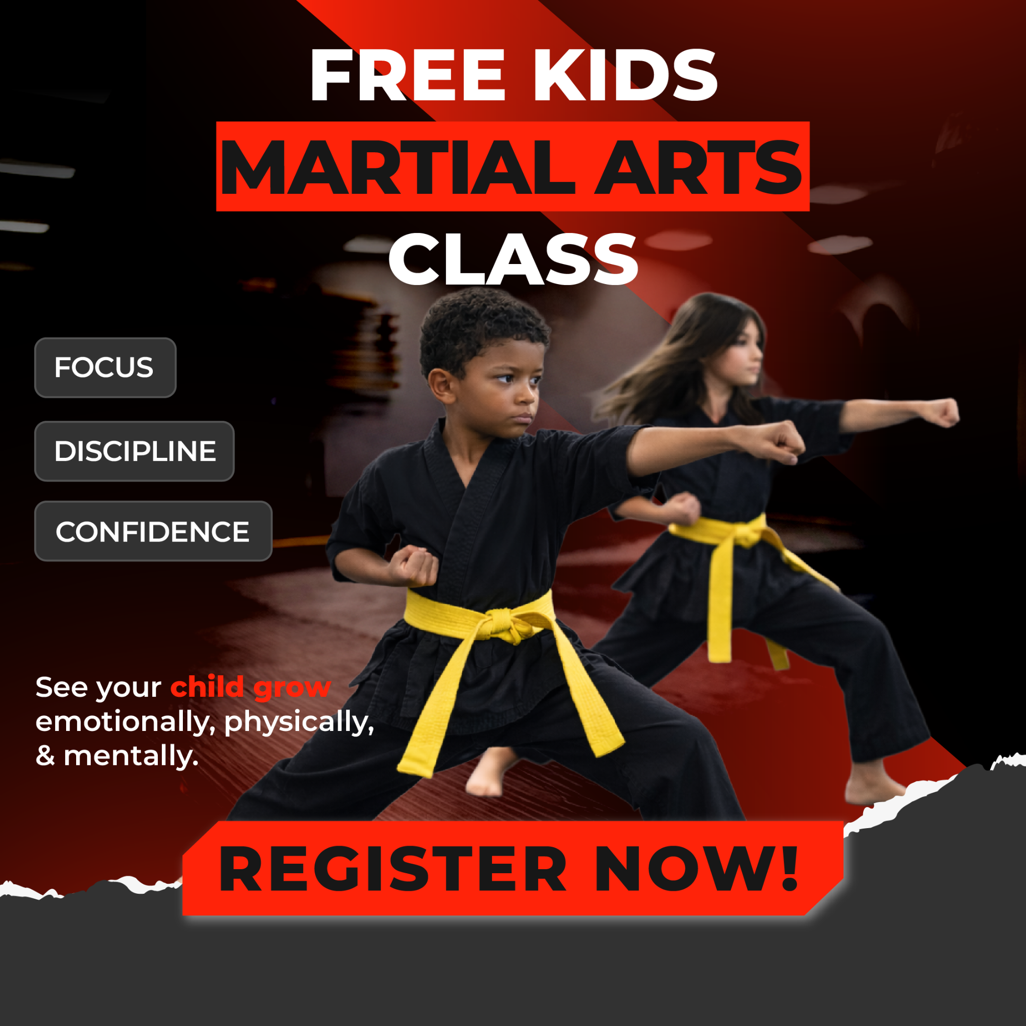 Maple Valley Martial Arts Center Facebook ad