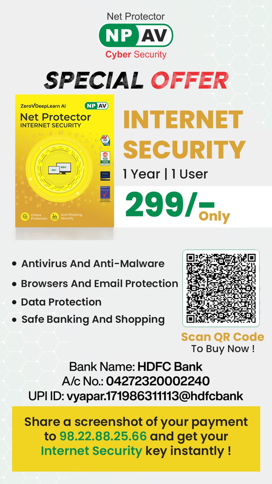 Net Protector Facebook ad