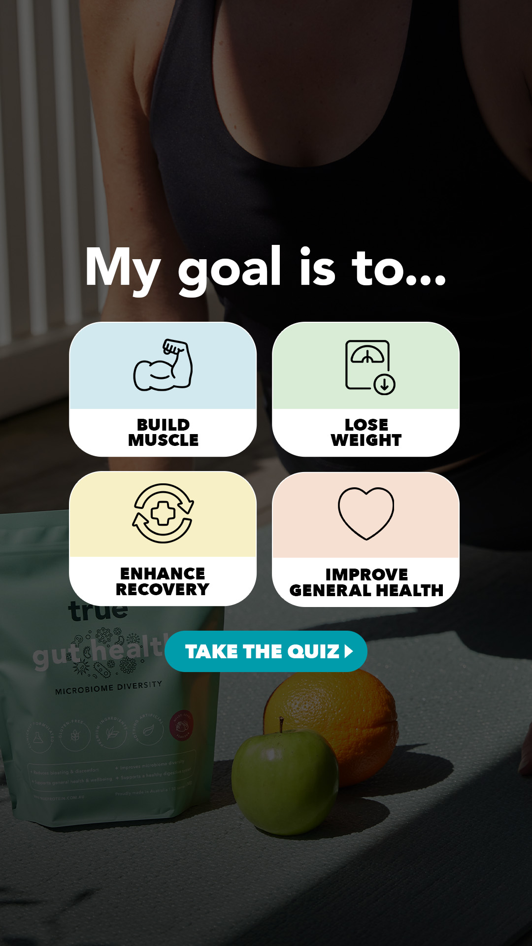 True Protein Facebook ad