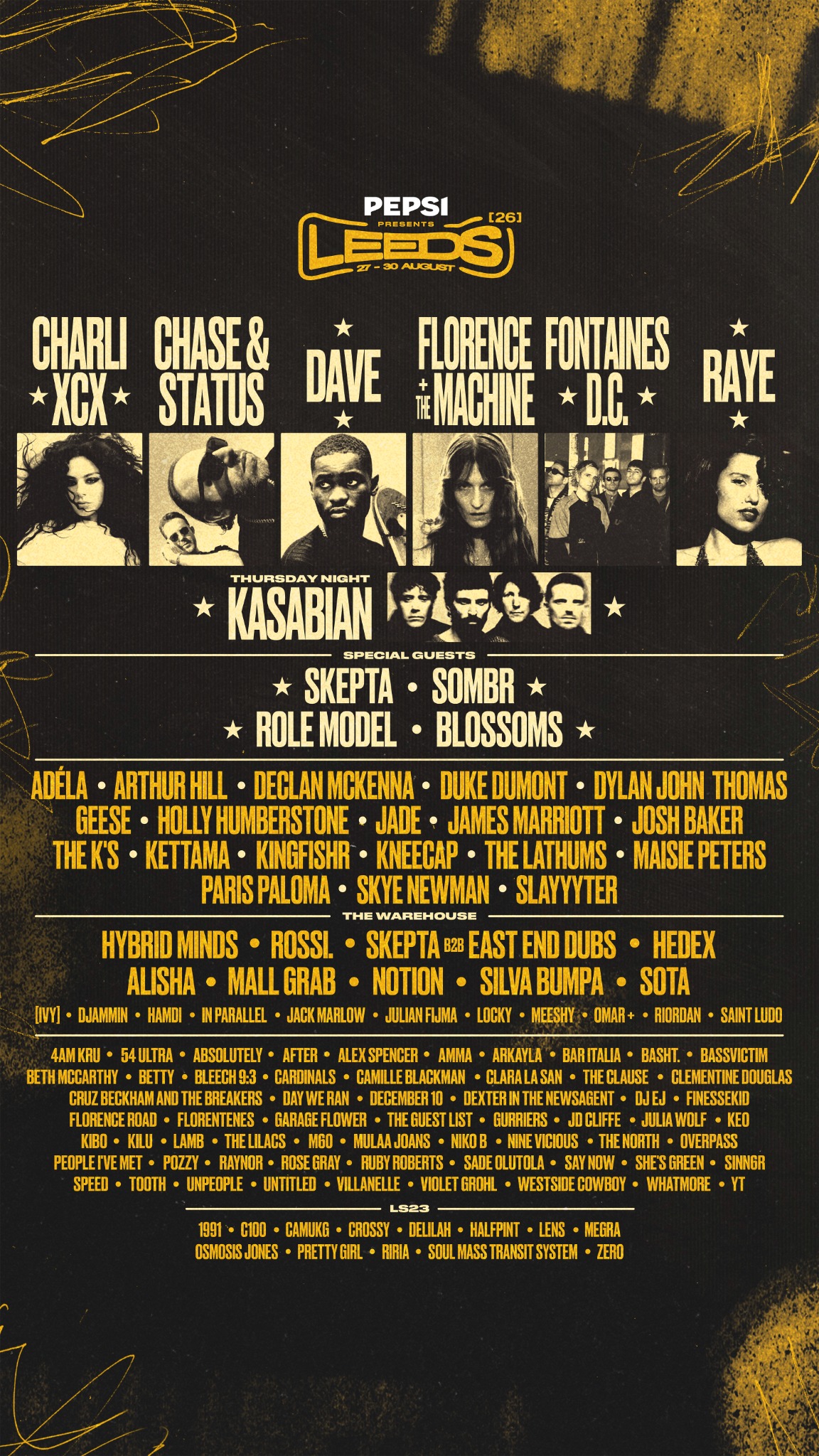 Reading and Leeds Festival Facebook ad