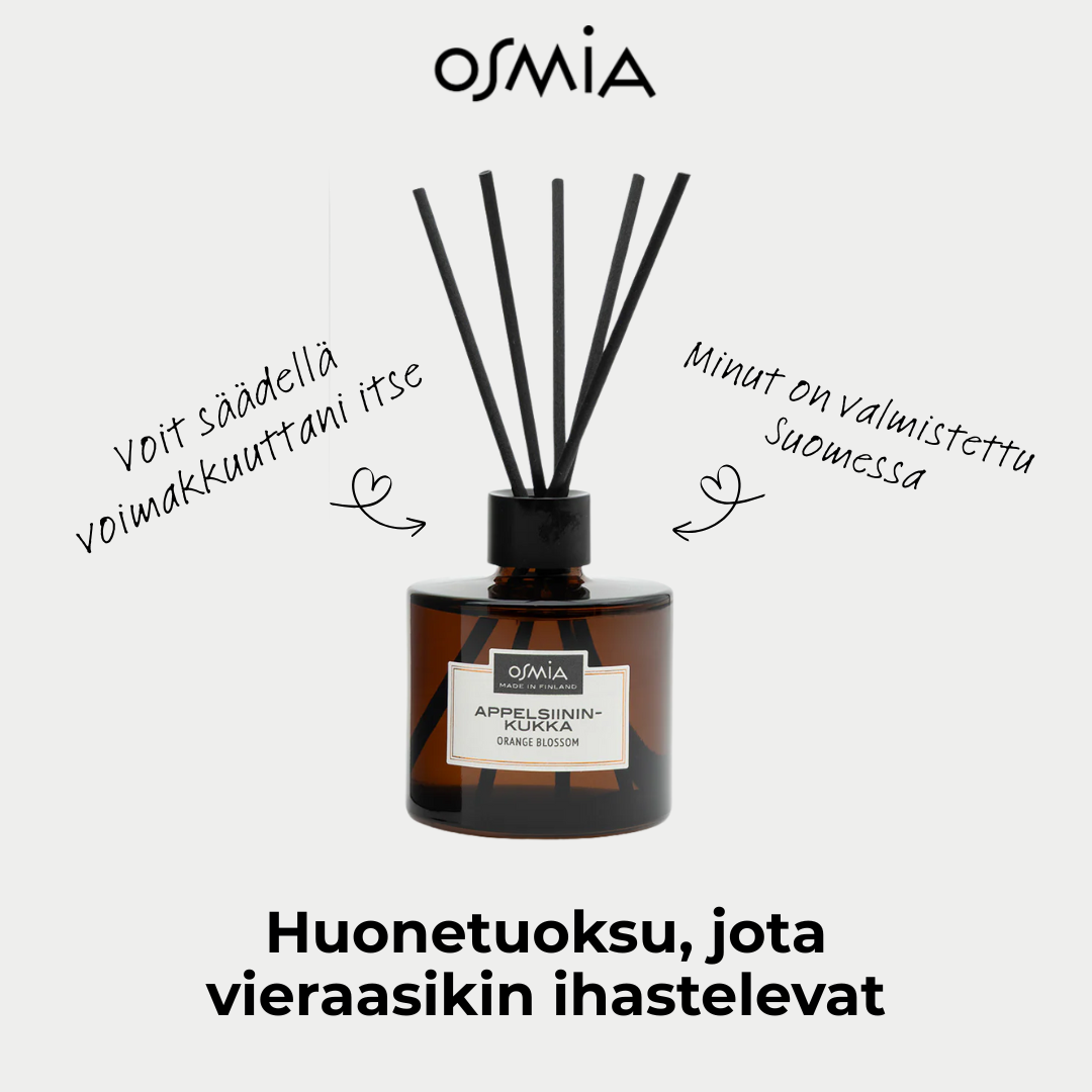 Osmia Facebook ad: Uusi suosikkituoksusi odottaa