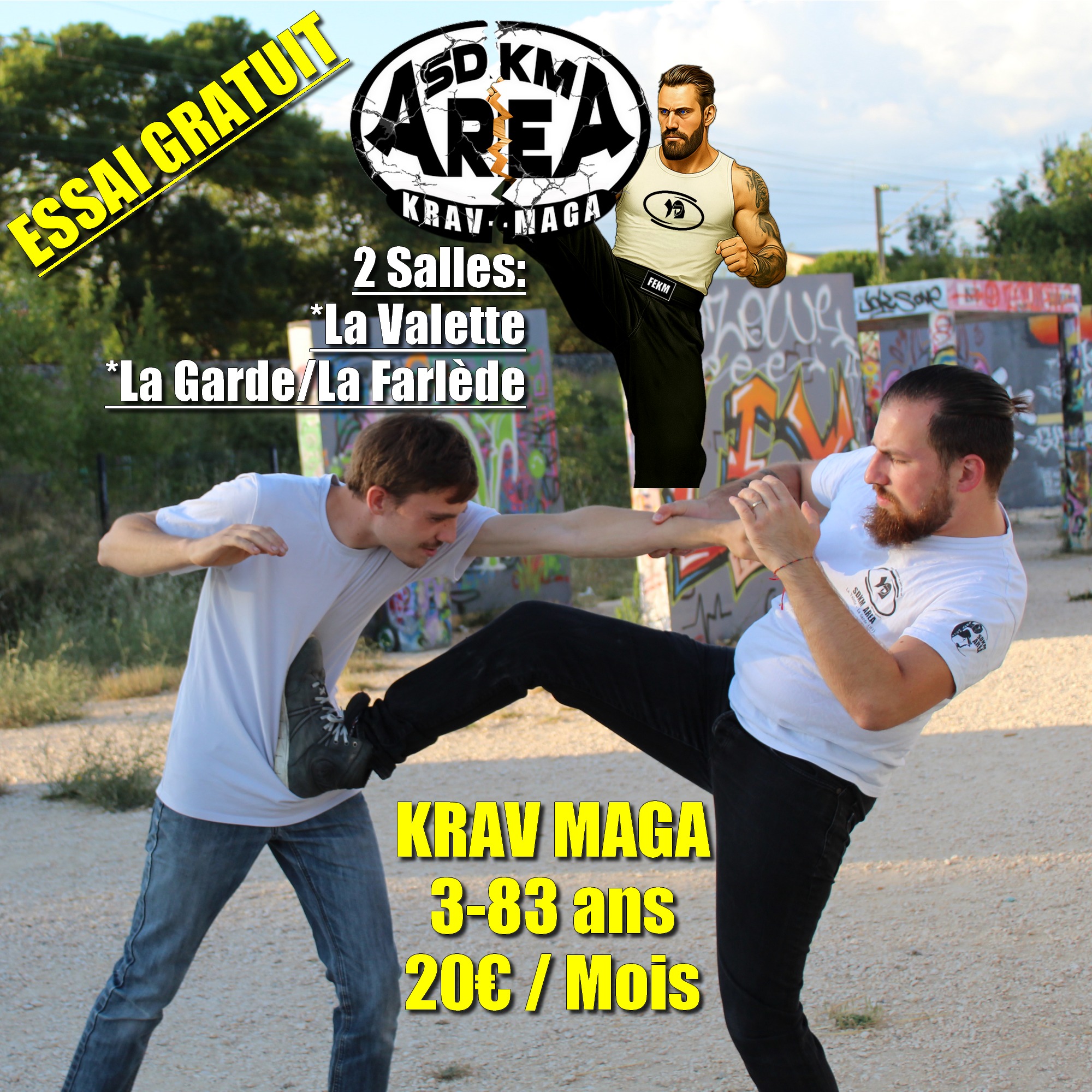 Self-Defense Krav Maga Area - SDKM AREA Facebook ad: Le 1er Septembre, c'est la Rentrée chez SDKM…