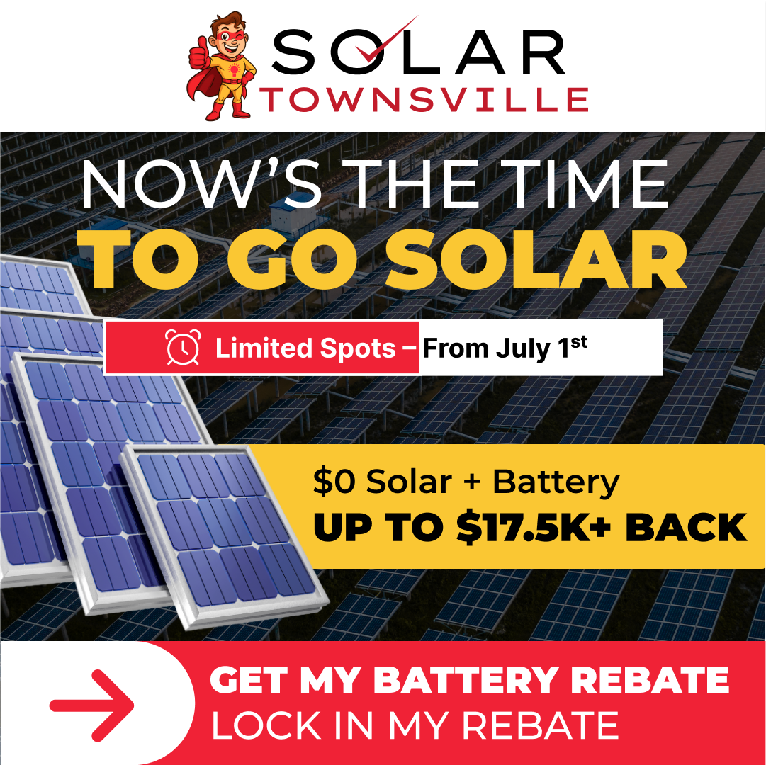 Solar Townsville Facebook ad