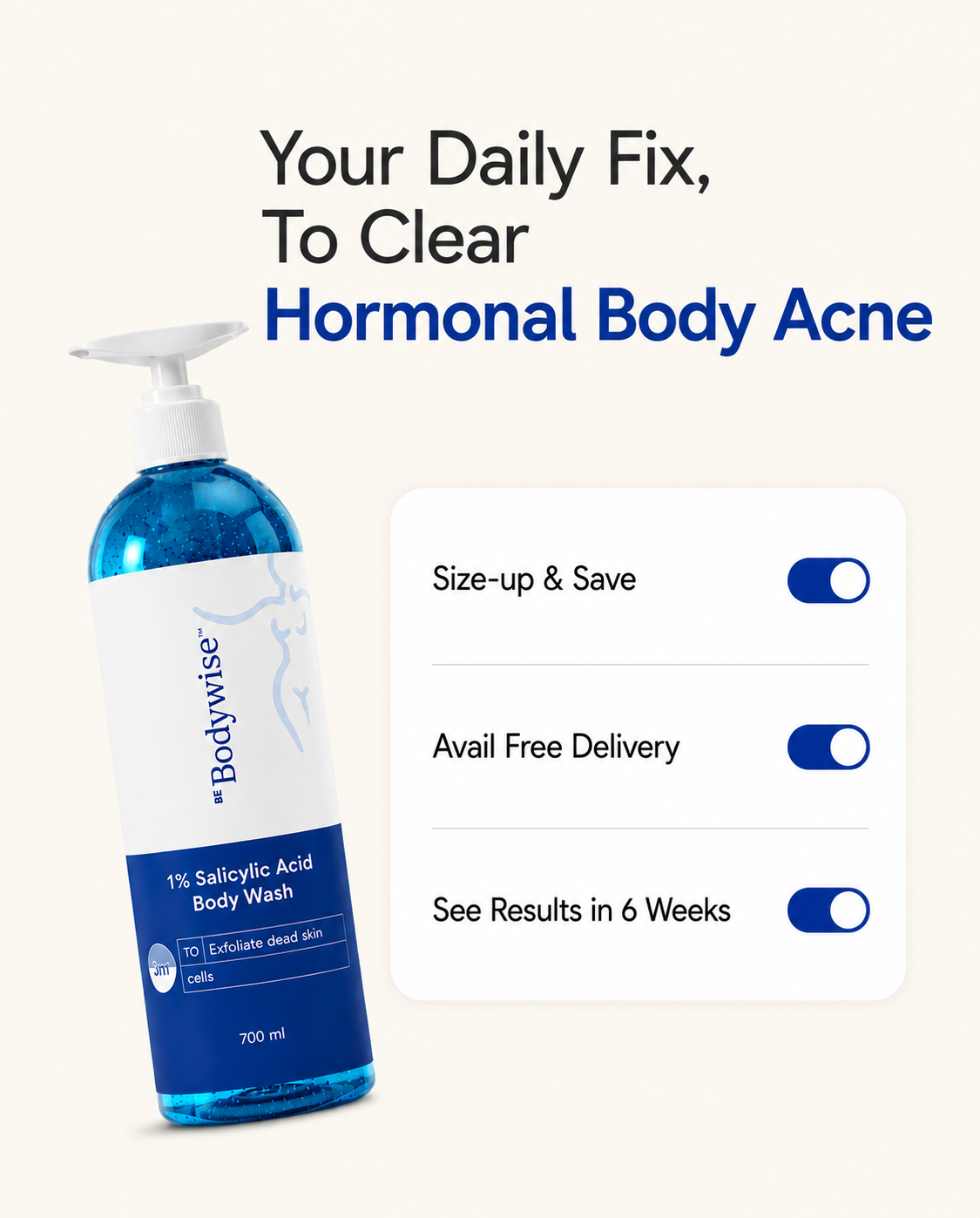 Be Bodywise - UAE Facebook ad