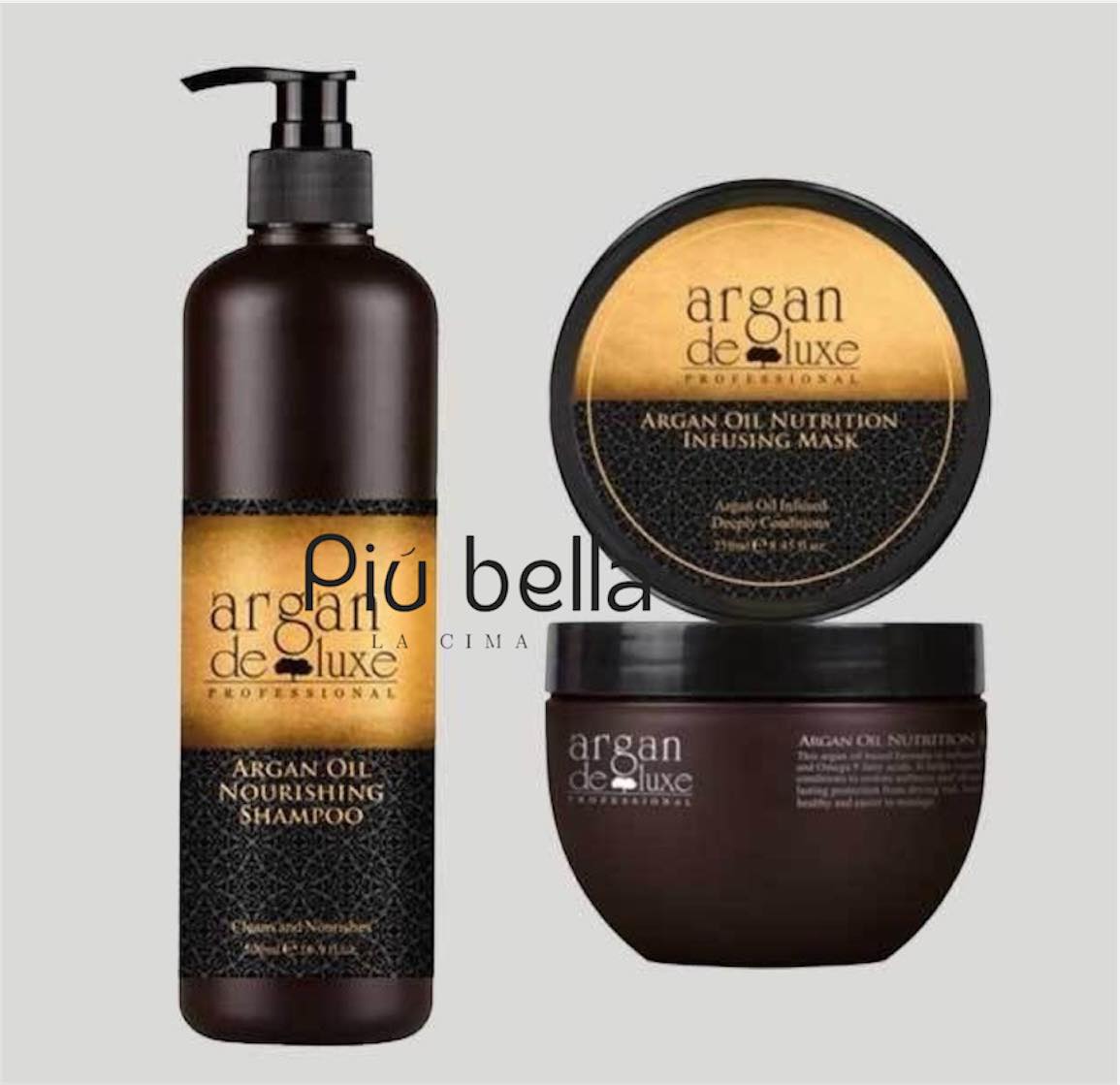Piu Bella La cima Facebook ad: Dale a tu cabello el amor que merece