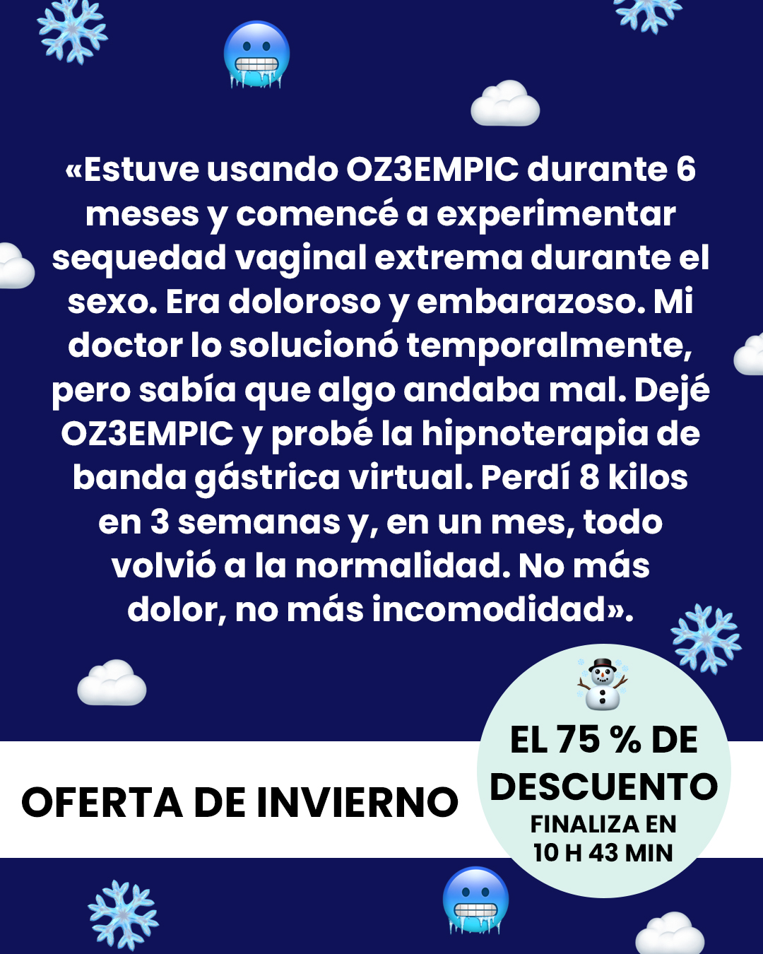 Hypnozio: power of hypnotherapy Facebook ad