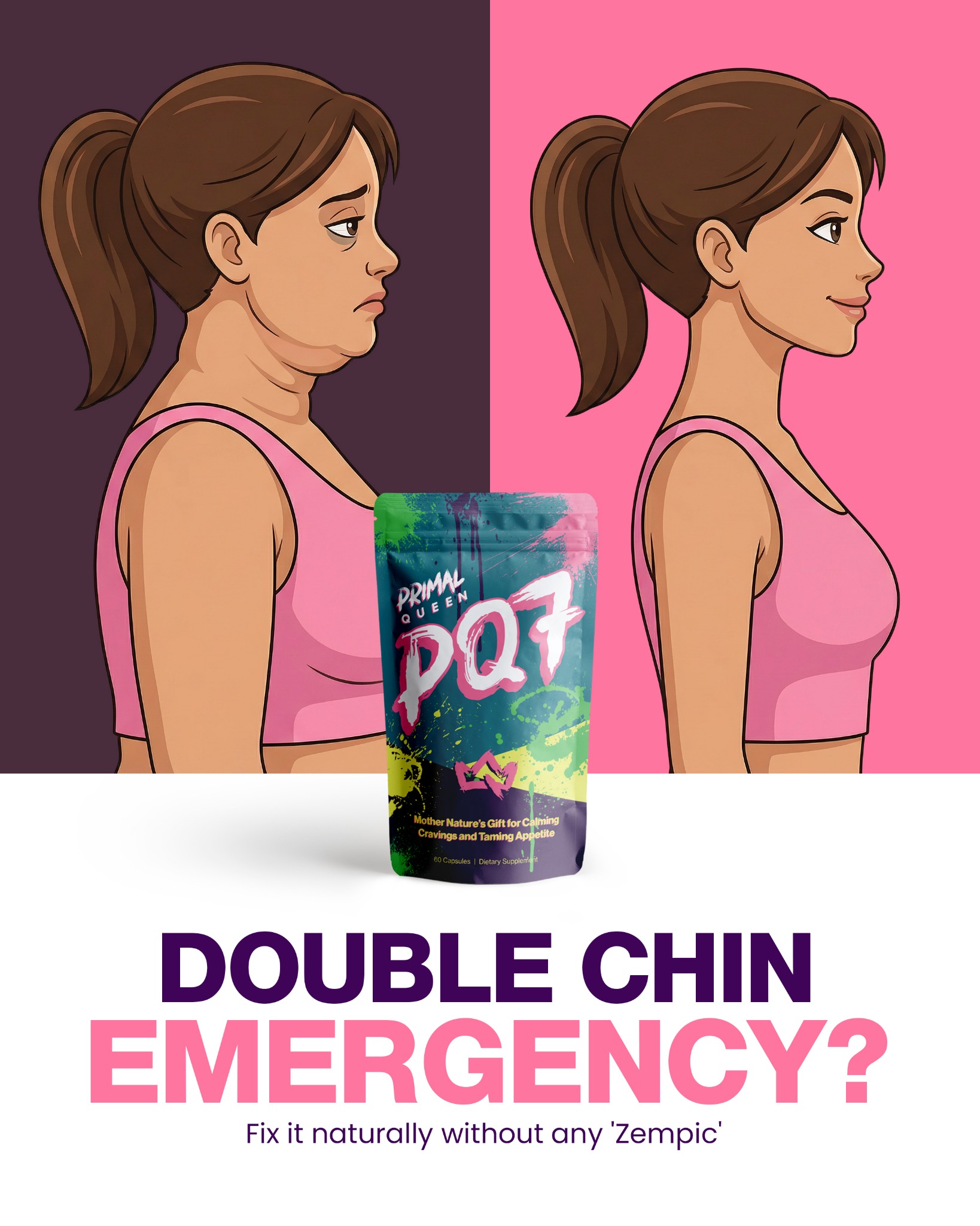 Primal Queen Facebook ad