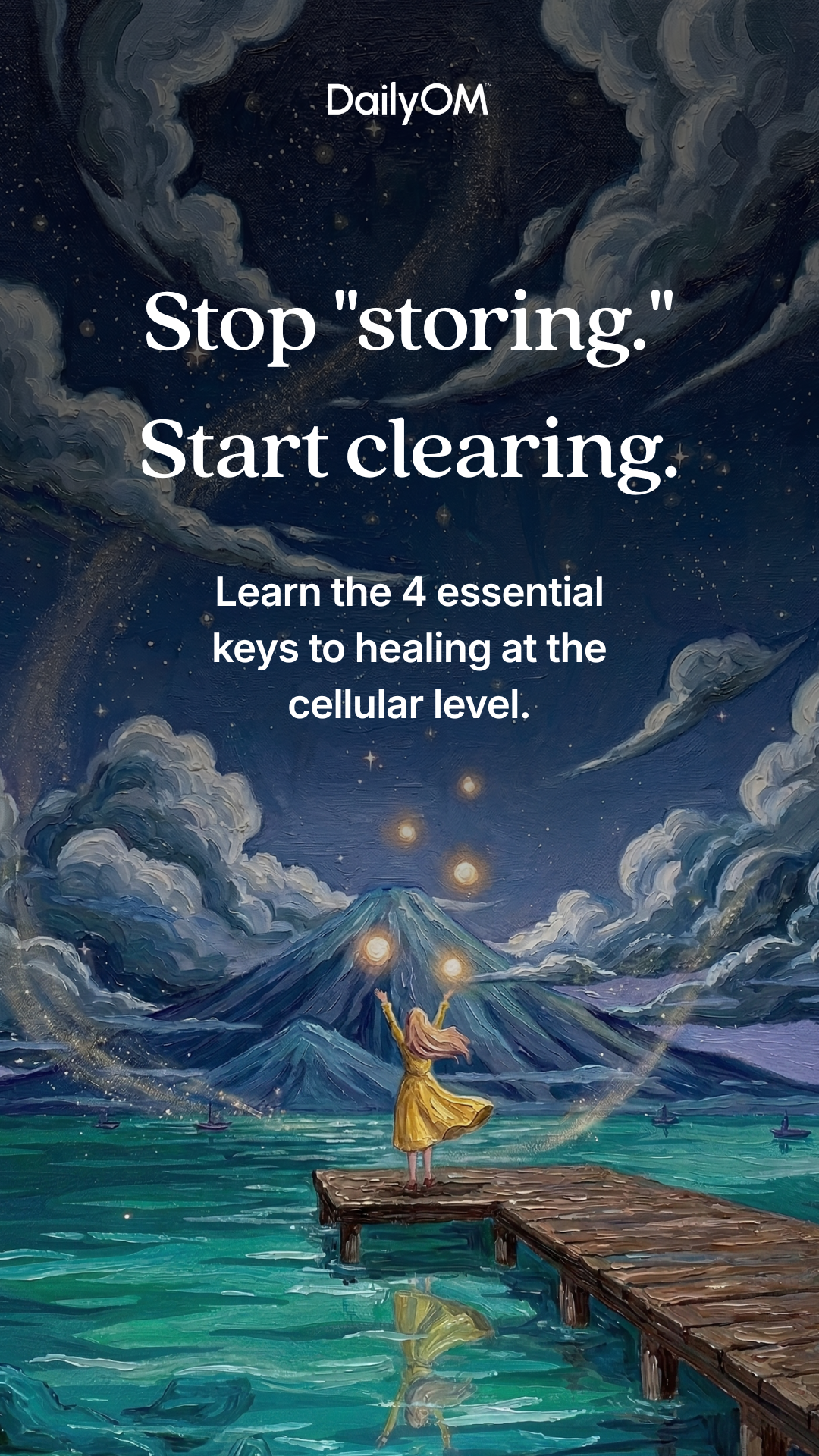 DailyOM Facebook ad