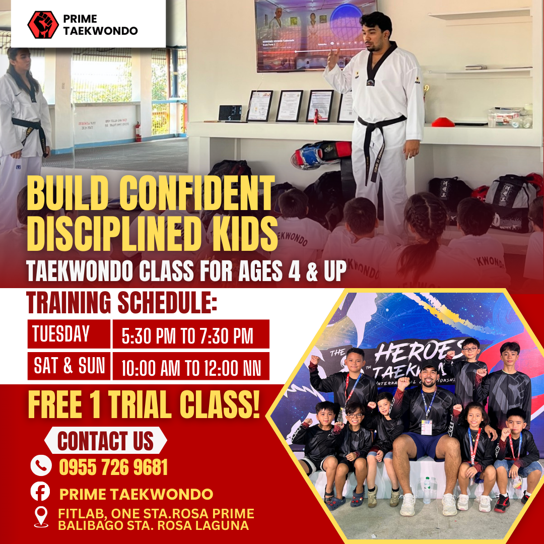 Prime Taekwondo Facebook ad: Give Your Child a Strong Start This Summer