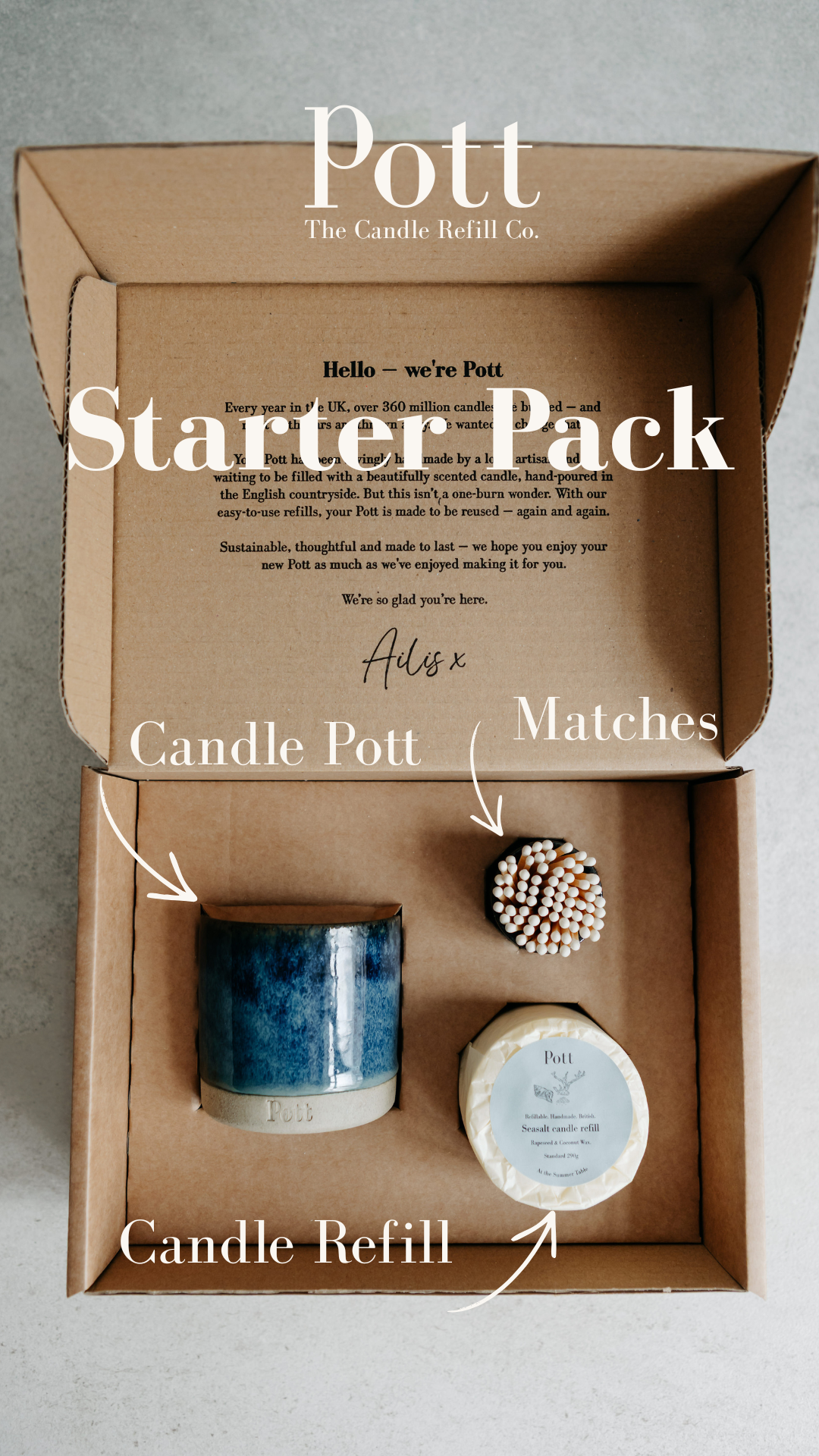 Pott Candles Facebook ad