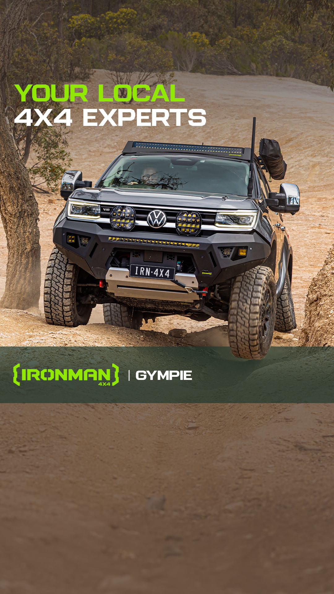 IRONMAN 4X4 Facebook ad