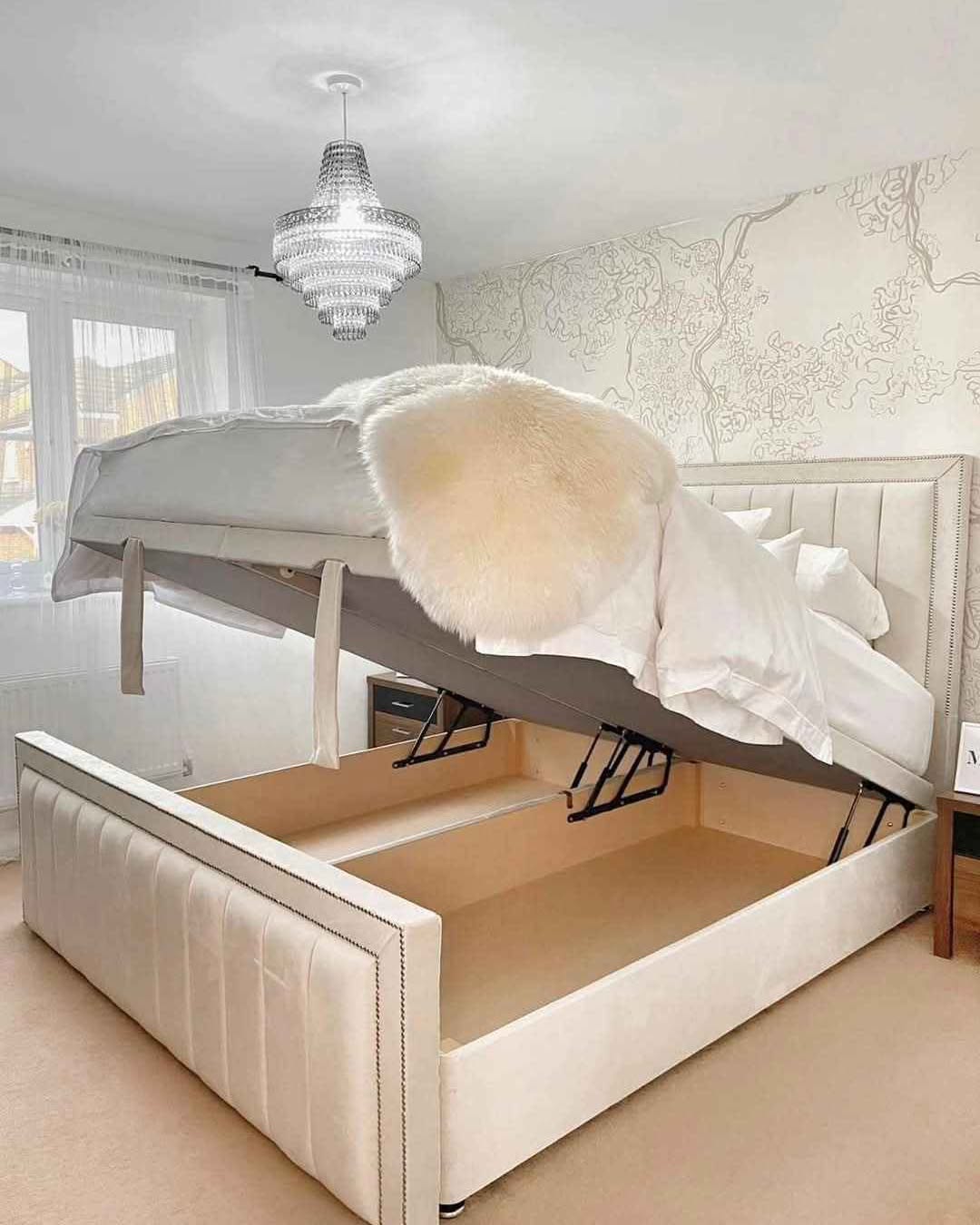Naveed Shahzada Shahzada Facebook ad: Ottoman Double bed & mattress with delivery in 499€