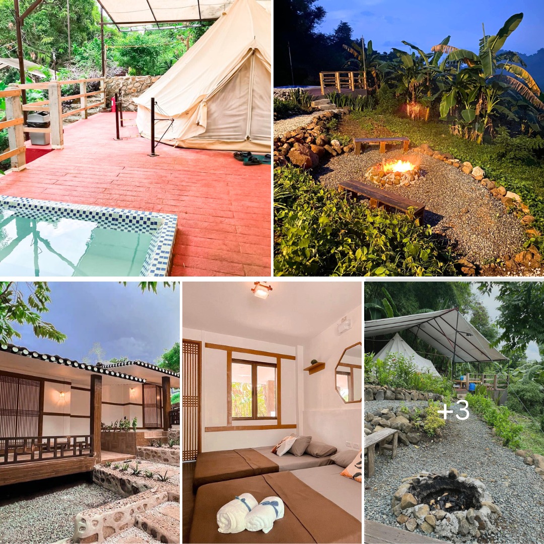 Seoul Stay Facebook ad: KOREAN GLAMPING STAYCATION RESORT IN BINANGONAN RIZAL