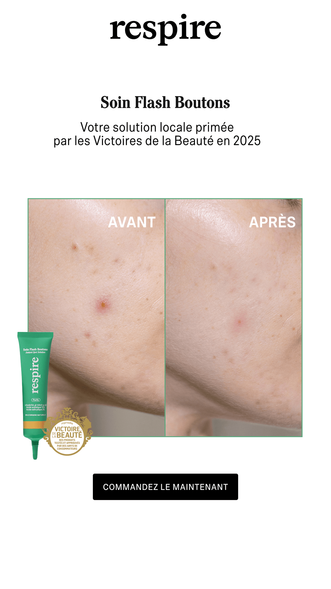 Respire Facebook ad