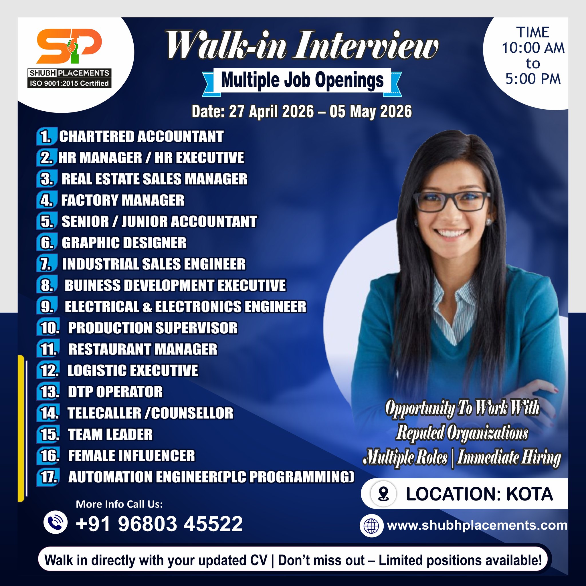 Shubh Placements Facebook ad