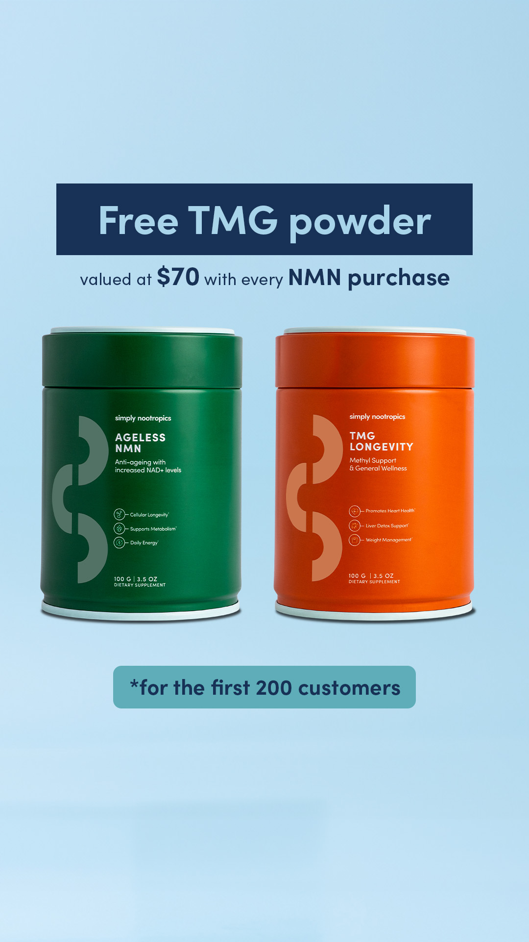 Simply Nootropics Facebook ad