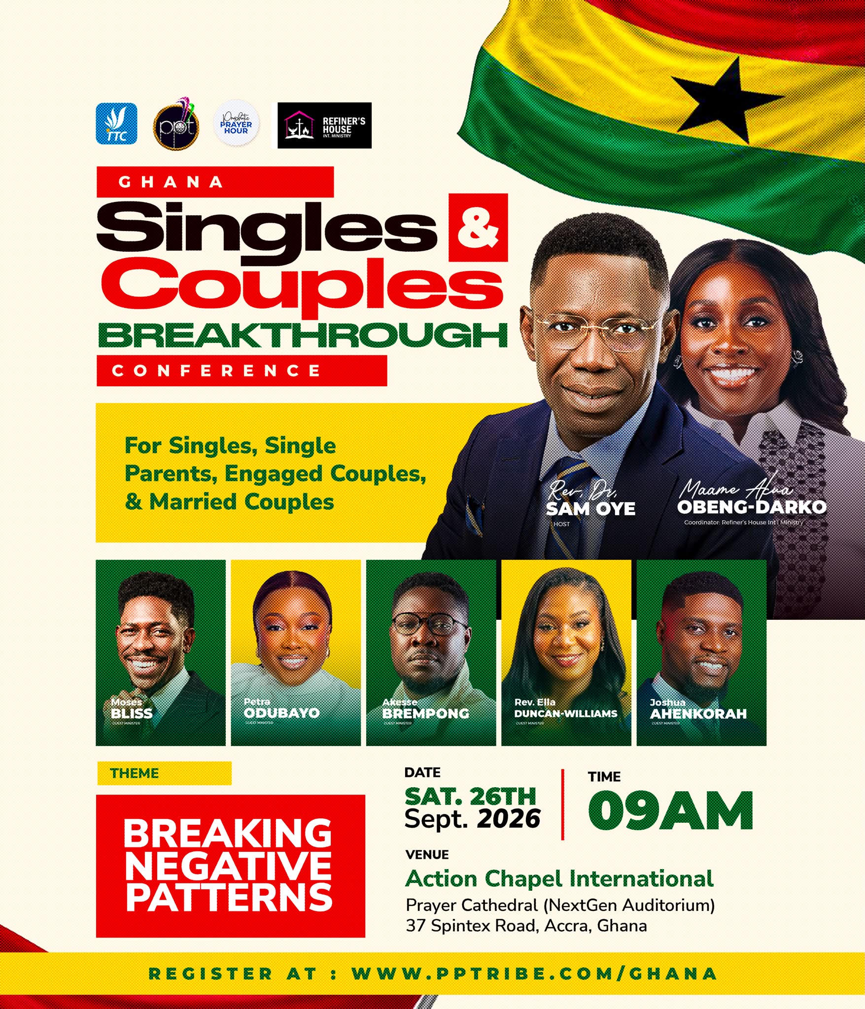 Rev Sam Oye Facebook ad: GHANA, THIS COULD BE THE DAY THAT CHANGES…