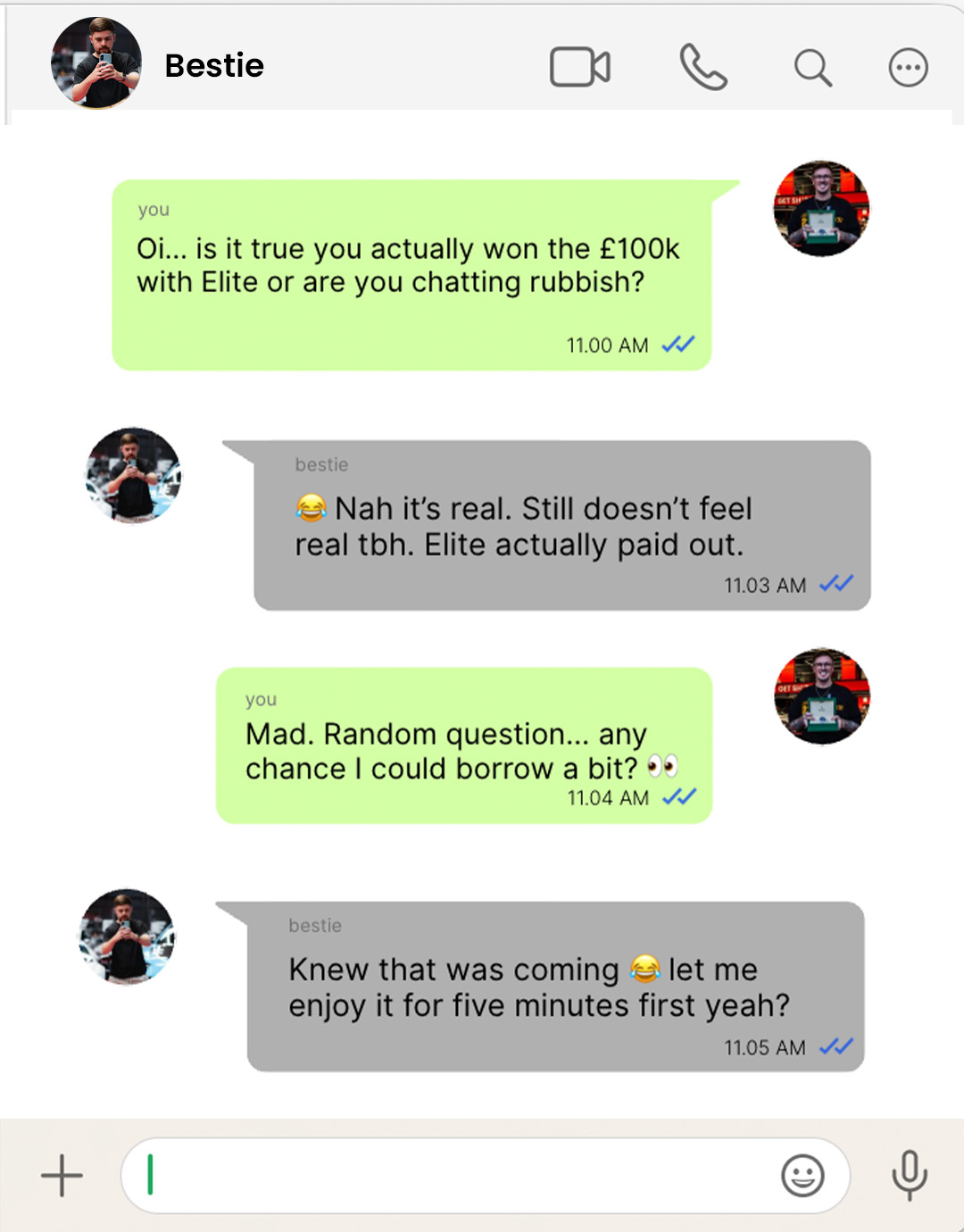 Elite Competitions Facebook ad