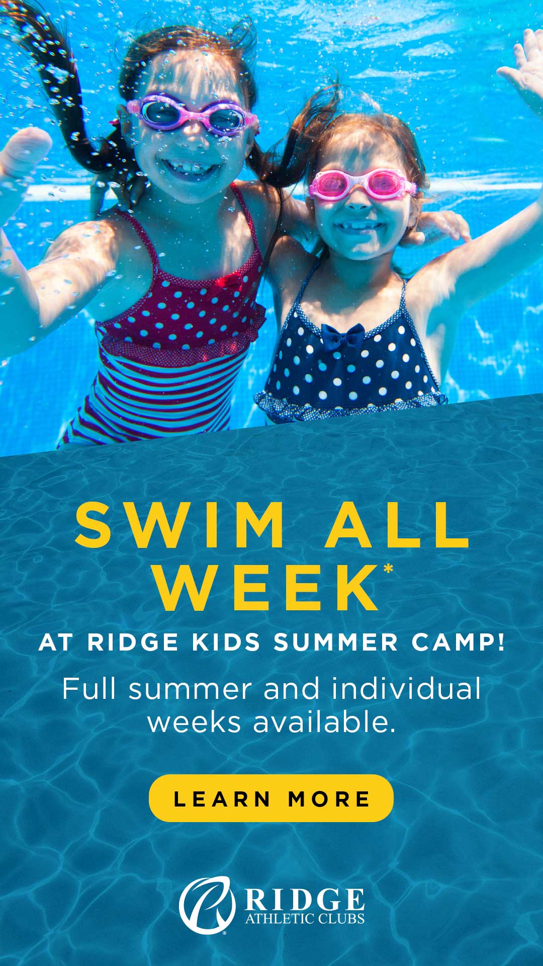 Ridge Athletic Clubs Facebook ad