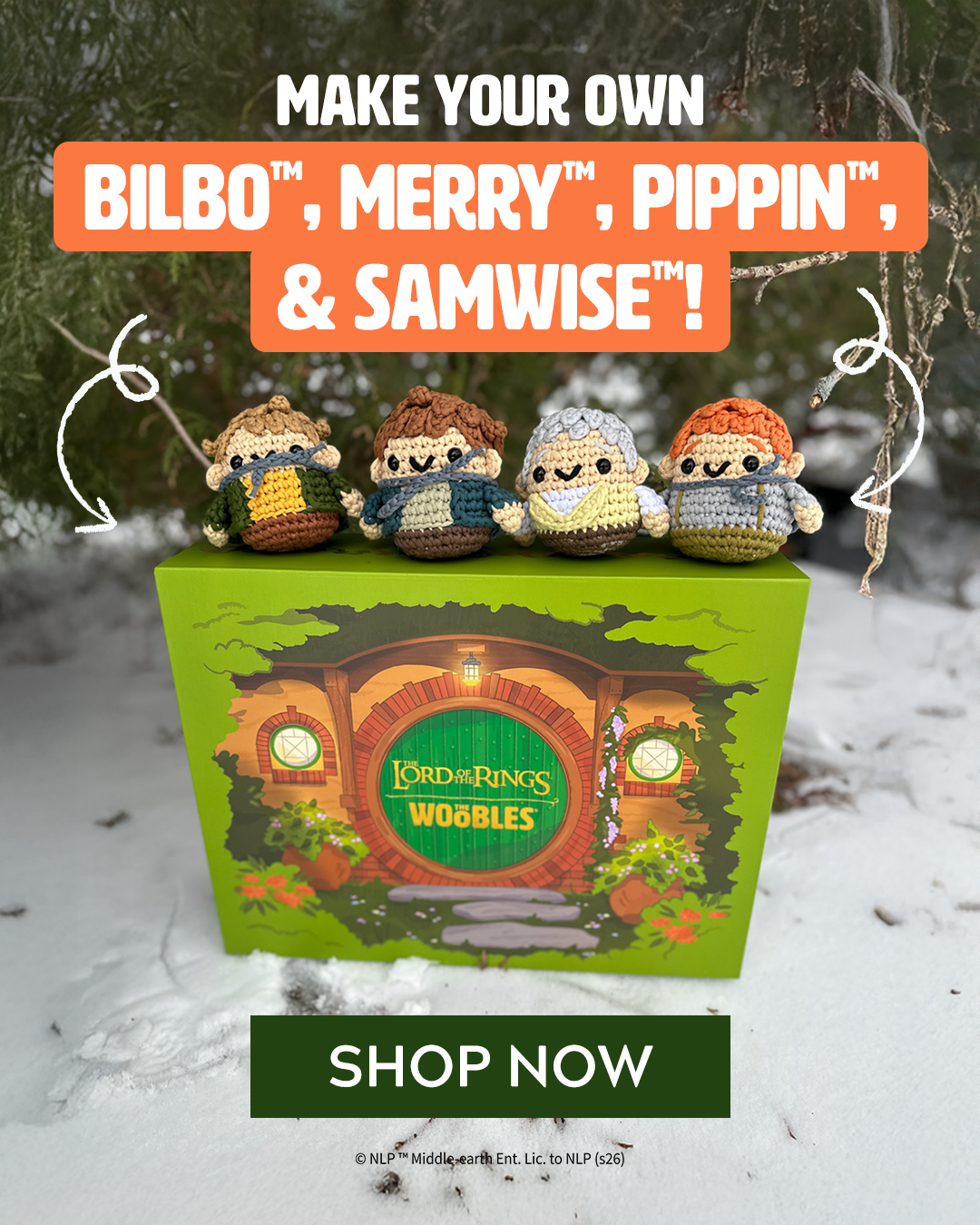 The Woobles Facebook ad
