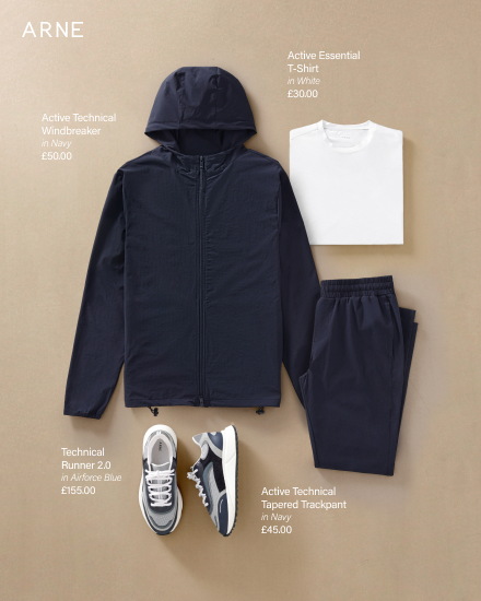 Arne Facebook ad: ARNE ACTIVEWEAR