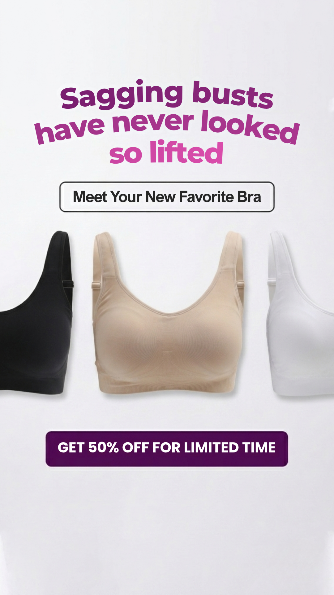 Body & Bra Facebook ad