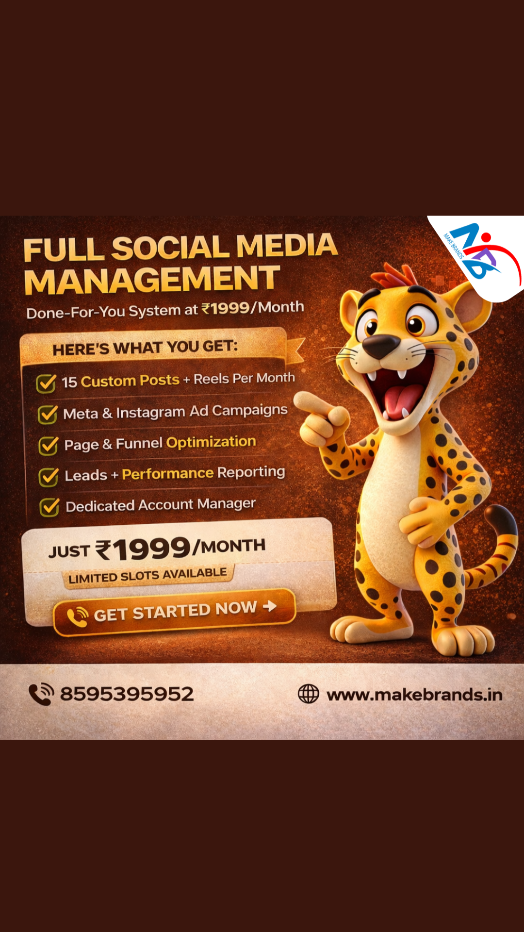 Makebrands Facebook ad from Feb 15, 2026