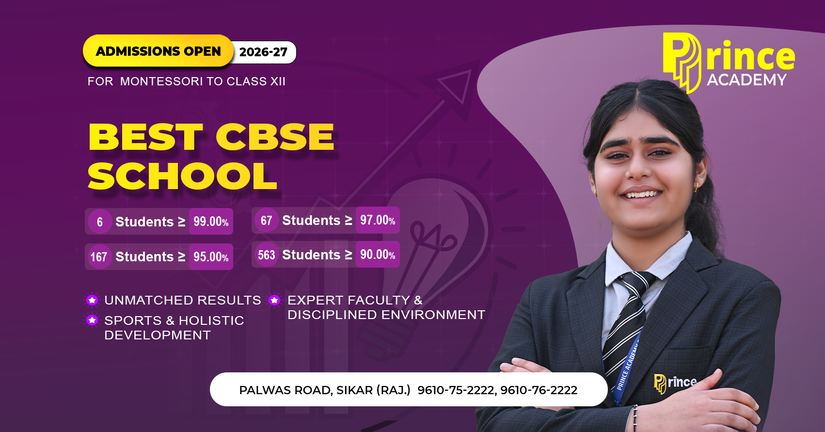 Prince Education Hub SIKAR Facebook ad