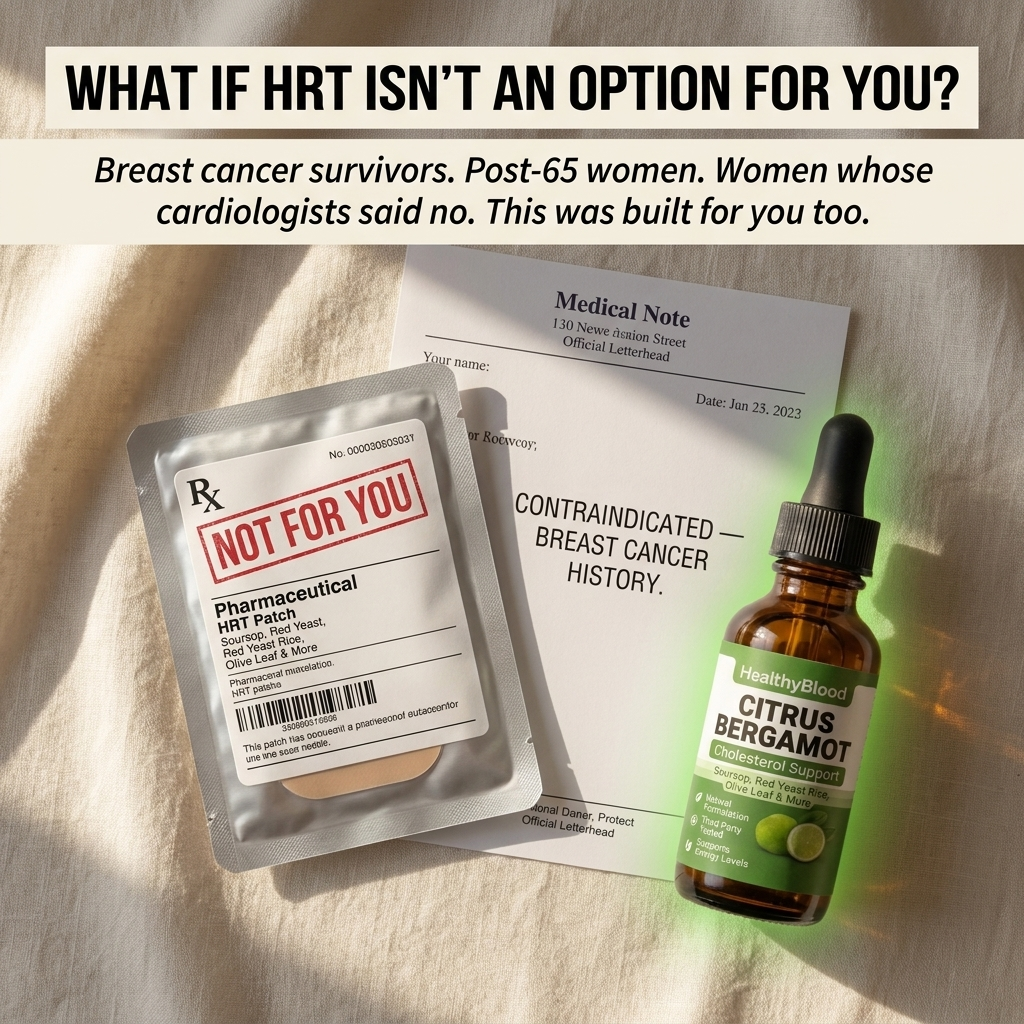 Tryhealthyblood Facebook ad: 75,000 WOMEN. NO STATINS.