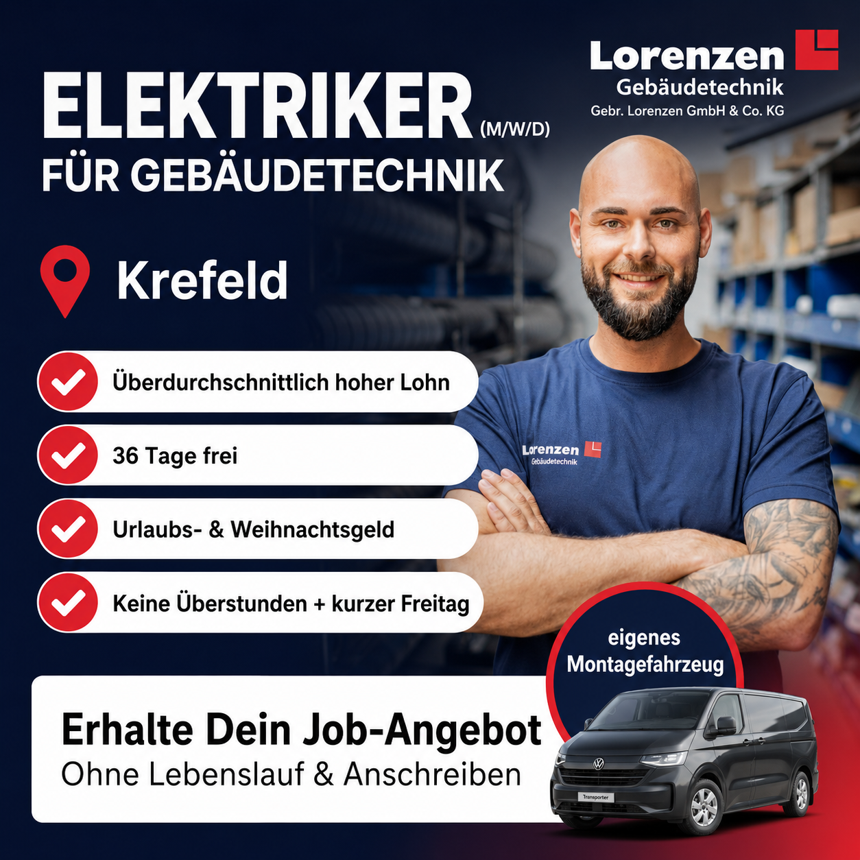 Lorenzen Gebäudetechnik Facebook ad