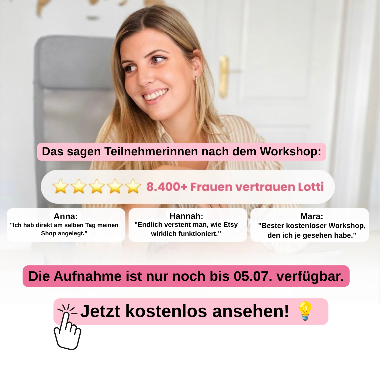 Lottis Masterclass Facebook ad