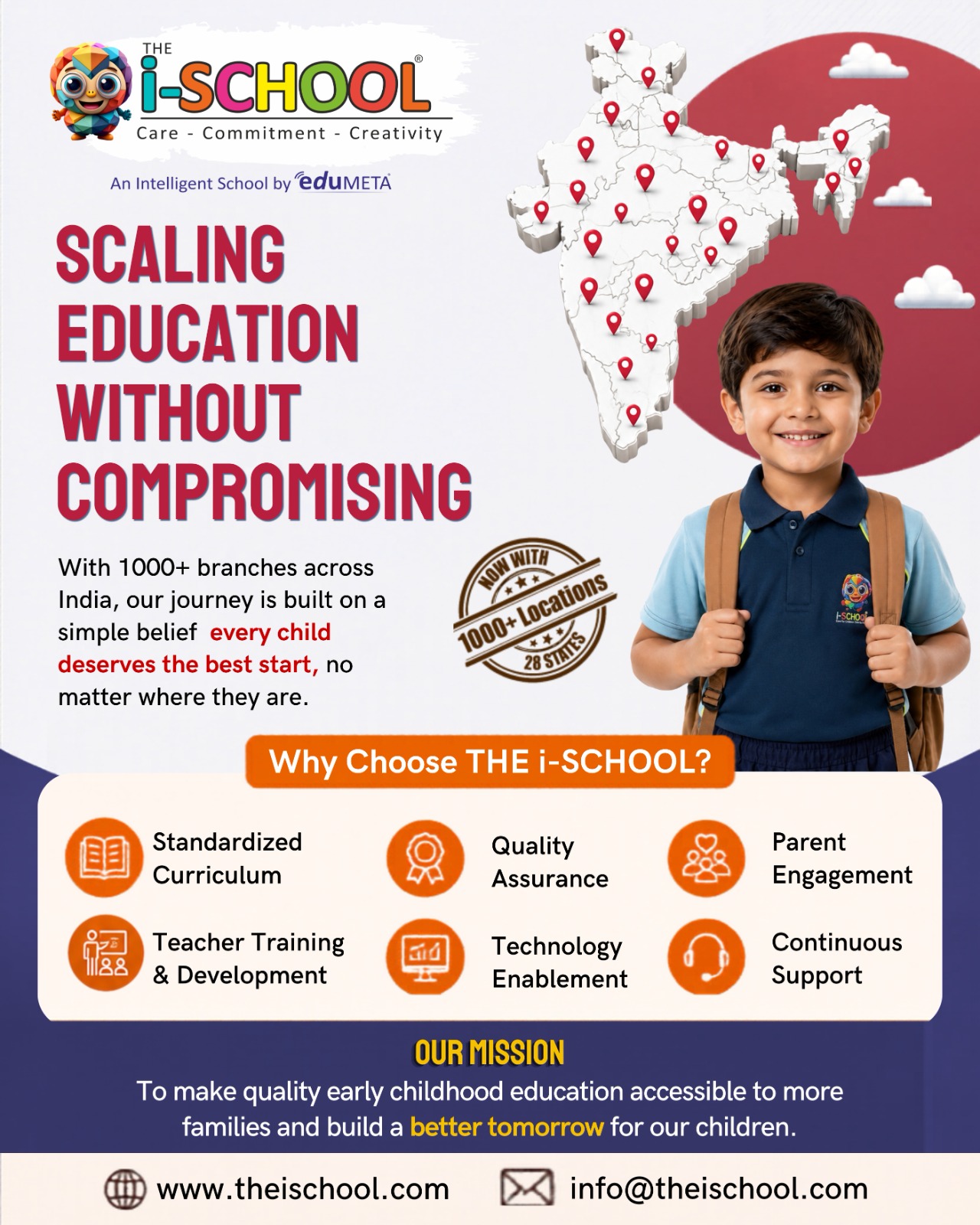 Edumeta THE i-SCHOOL Facebook ad