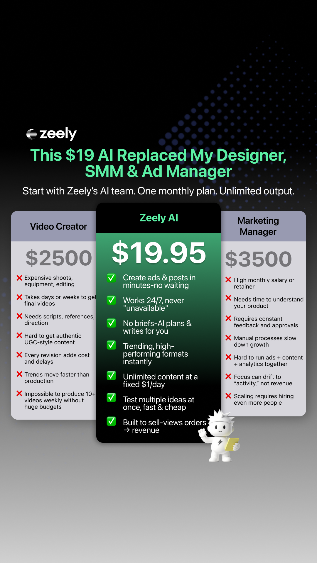 Zeely Facebook ad