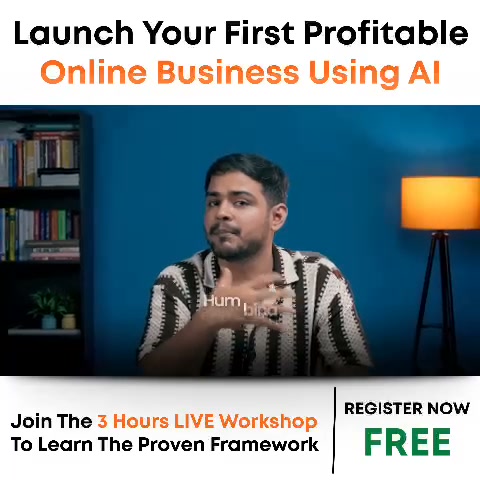 Abhinav Singh Facebook ad: Build AI products that sell like crazy.